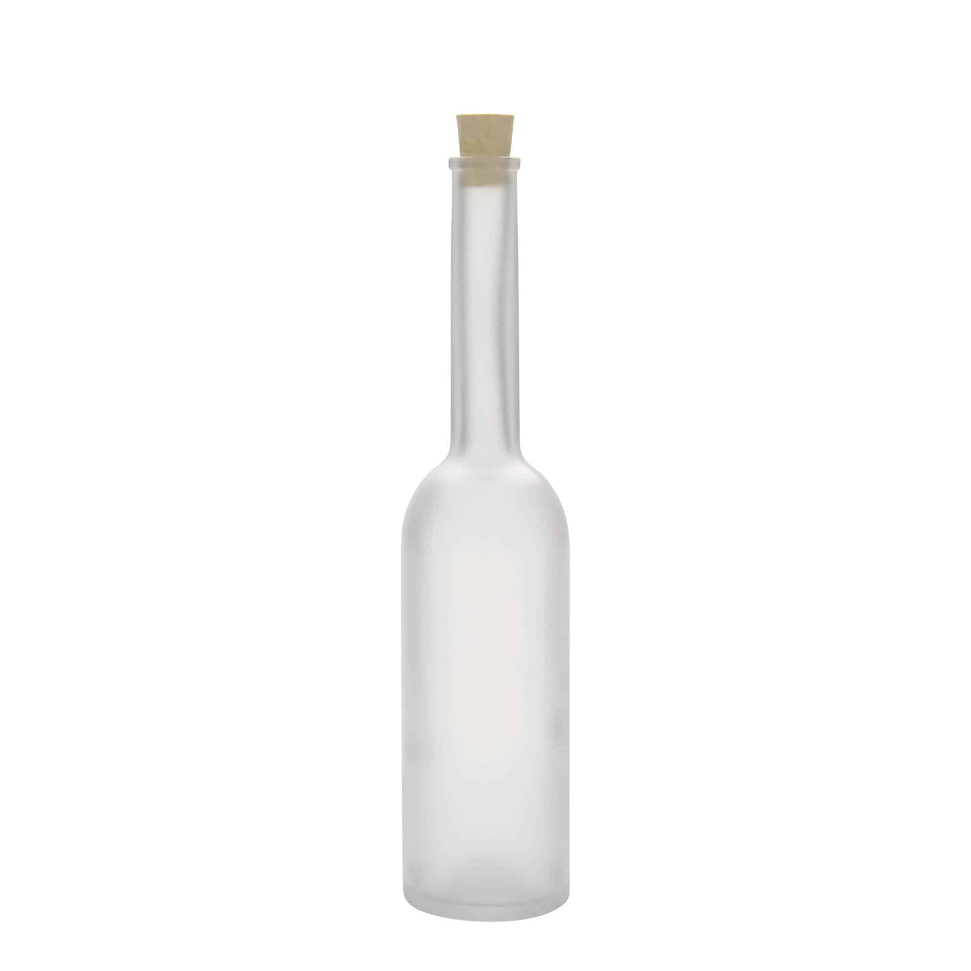 Bouteille en verre 200 ml 'Opera', glacée, bouchage: bouchon