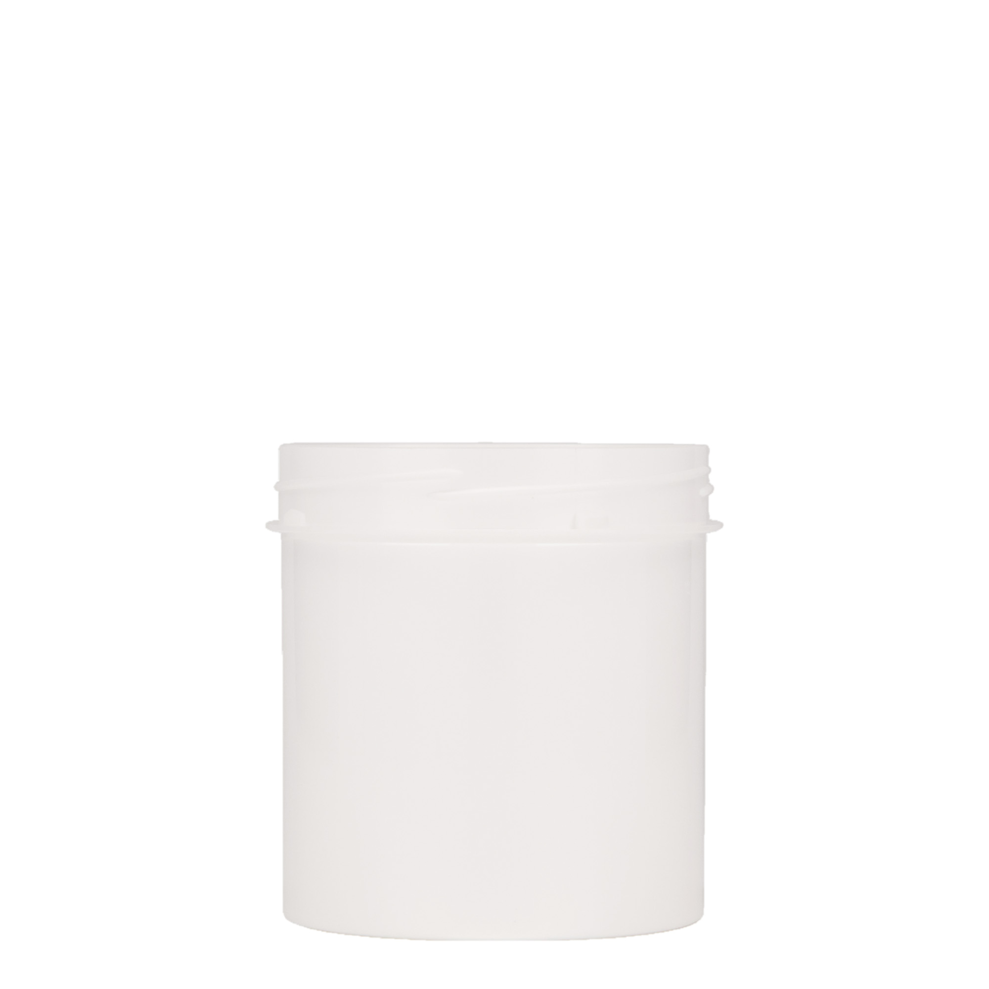 Plastic pot 'Securilock', 250 ml, PP, wit, monding: schroefsluiting