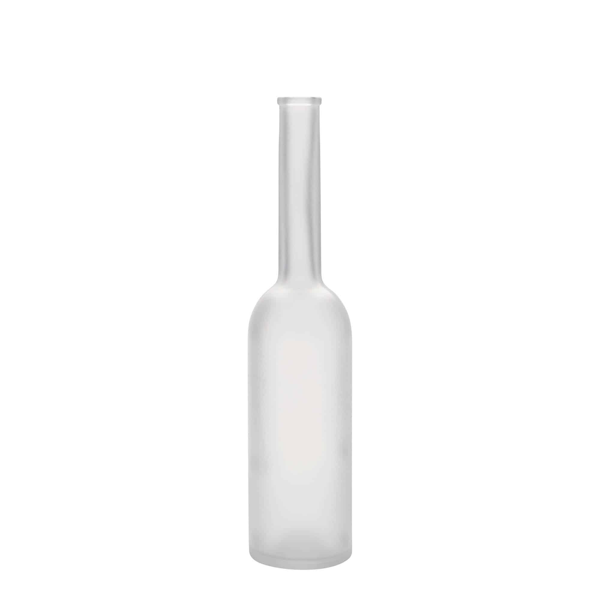 Bouteille en verre 200 ml 'Opera', glacée, bouchage: bouchon