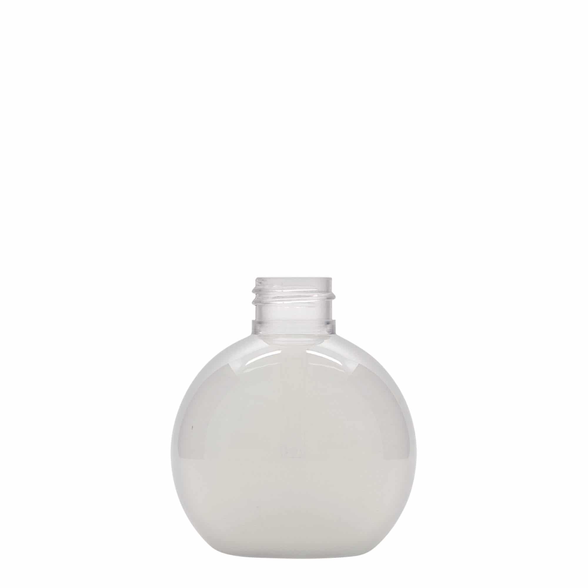 Bouteille en PET 150 ml 'Perry', ronde, plastique, bouchage: GPI 24/410