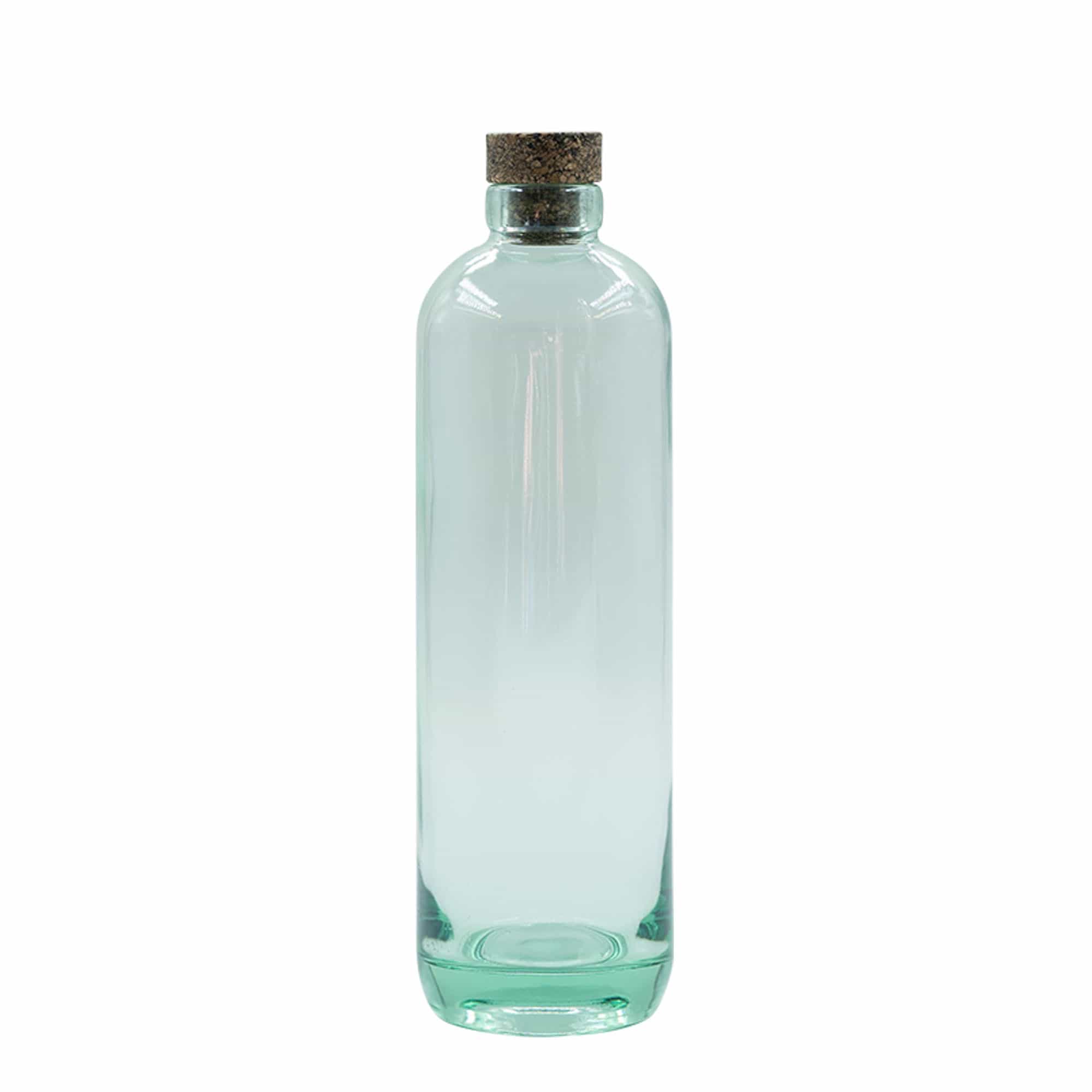 Glazen fles 'Pilot', 700 ml, monding: kurk