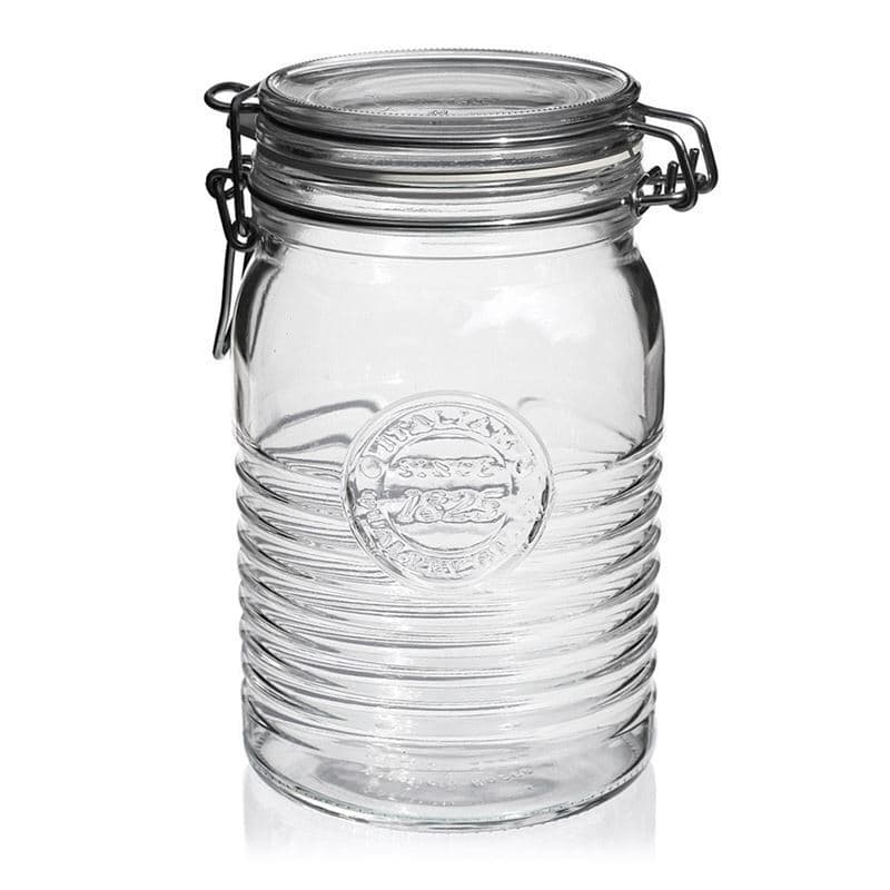 Pot met beugelsluiting 'Officina 1825', 1000 ml, monding: beugelsluiting