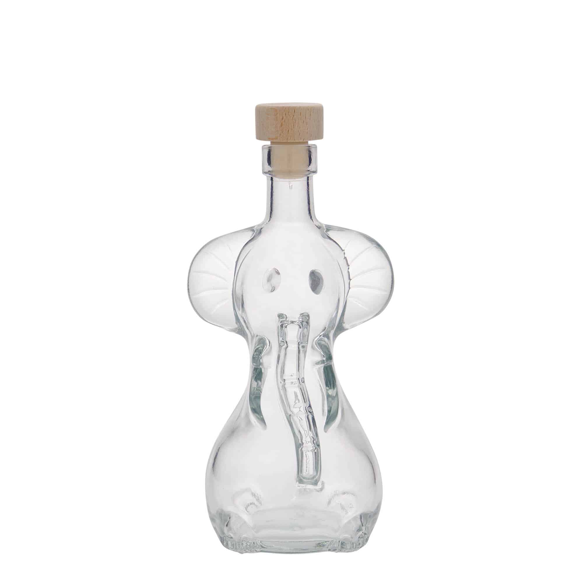 Bouteille en verre 200 ml 'Éléphant', bouchage: bouchon