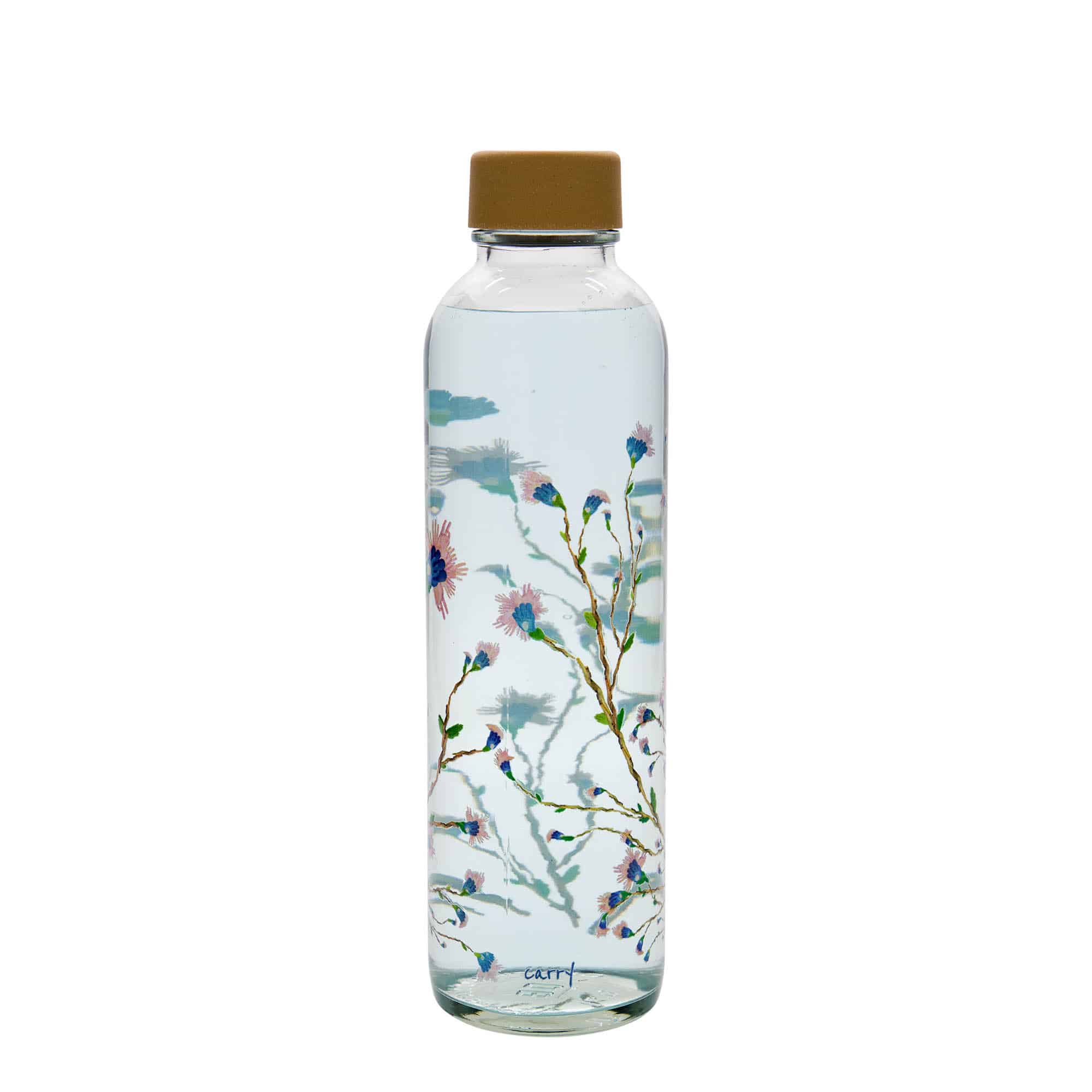 Gourde 700 ml 'CARRY Bottle', motif : Hanami, bouchage: Bougage à vis