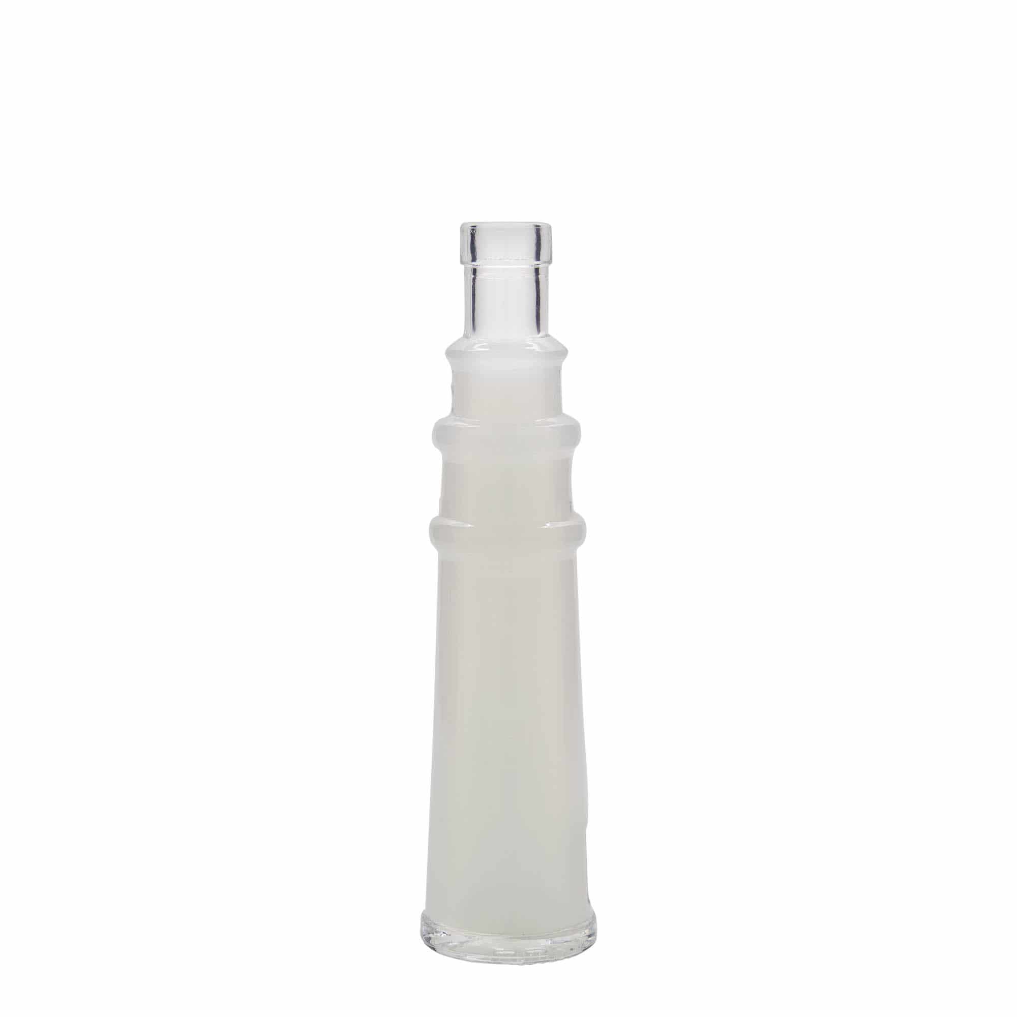 Bouteille en verre 100 ml 'Phare', bouchage: bouchon