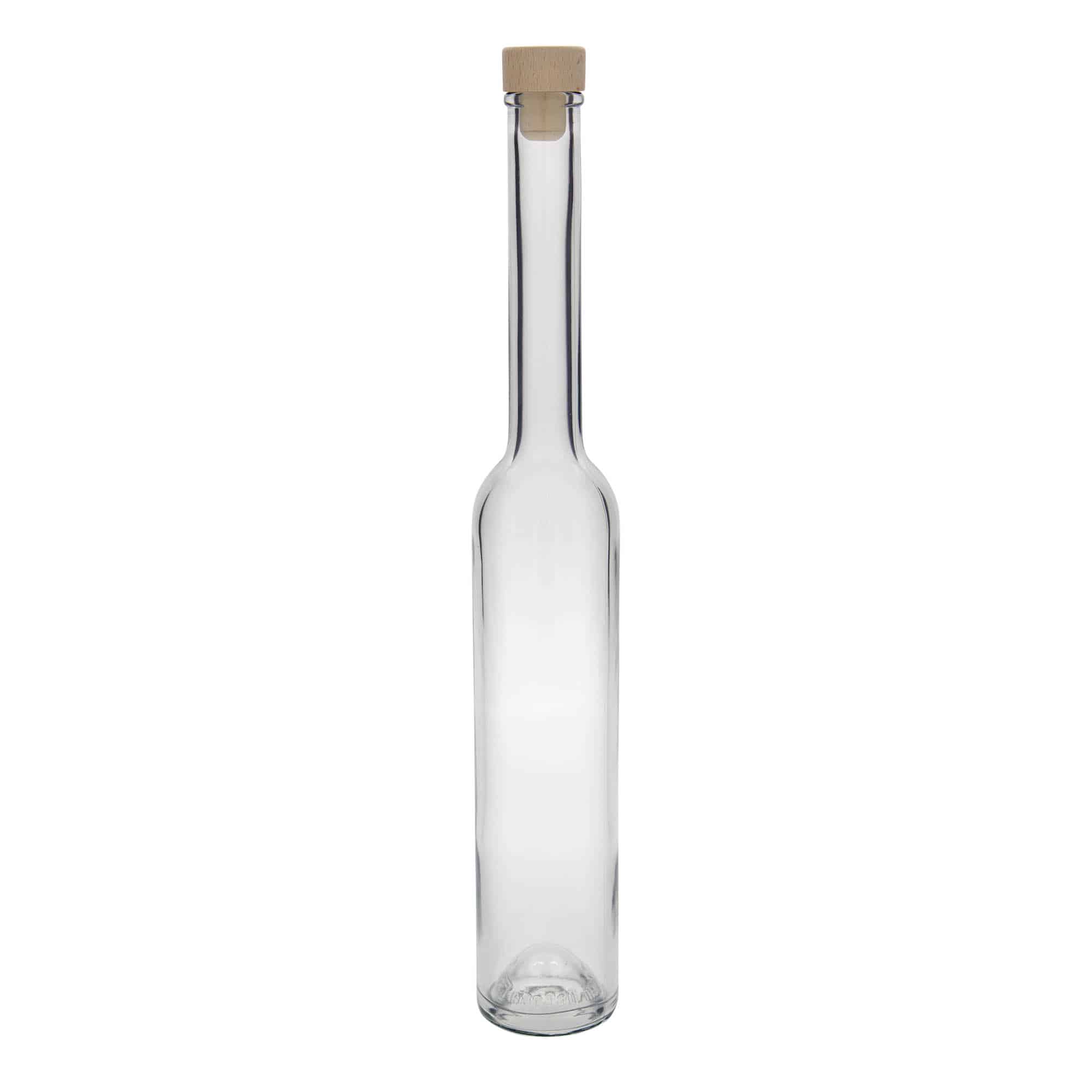 Glazen fles 'Platina', 350 ml, monding: kurk