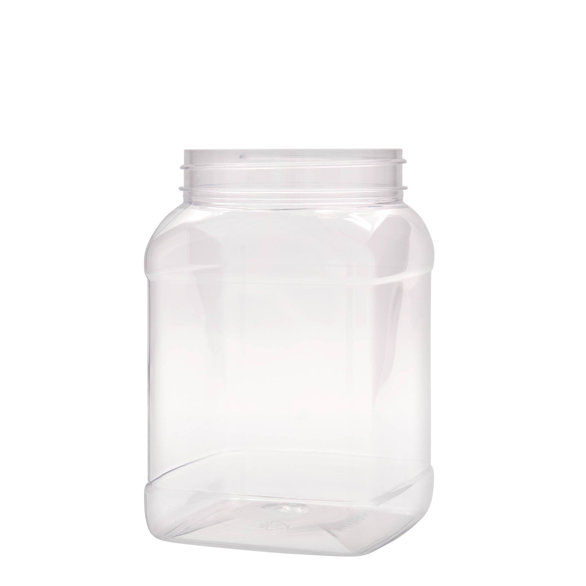 Petpot 'Dana', 1500 ml, vierkant, kunststof, monding: 100/400