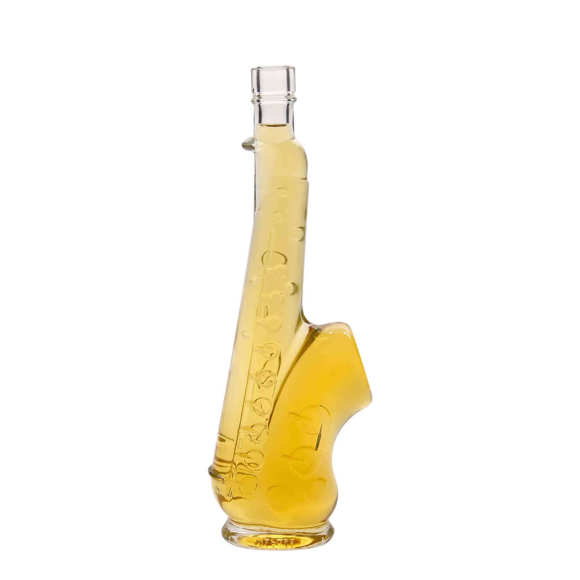 Bouteille en verre 500 ml 'Saxophone', bouchage: bouchon