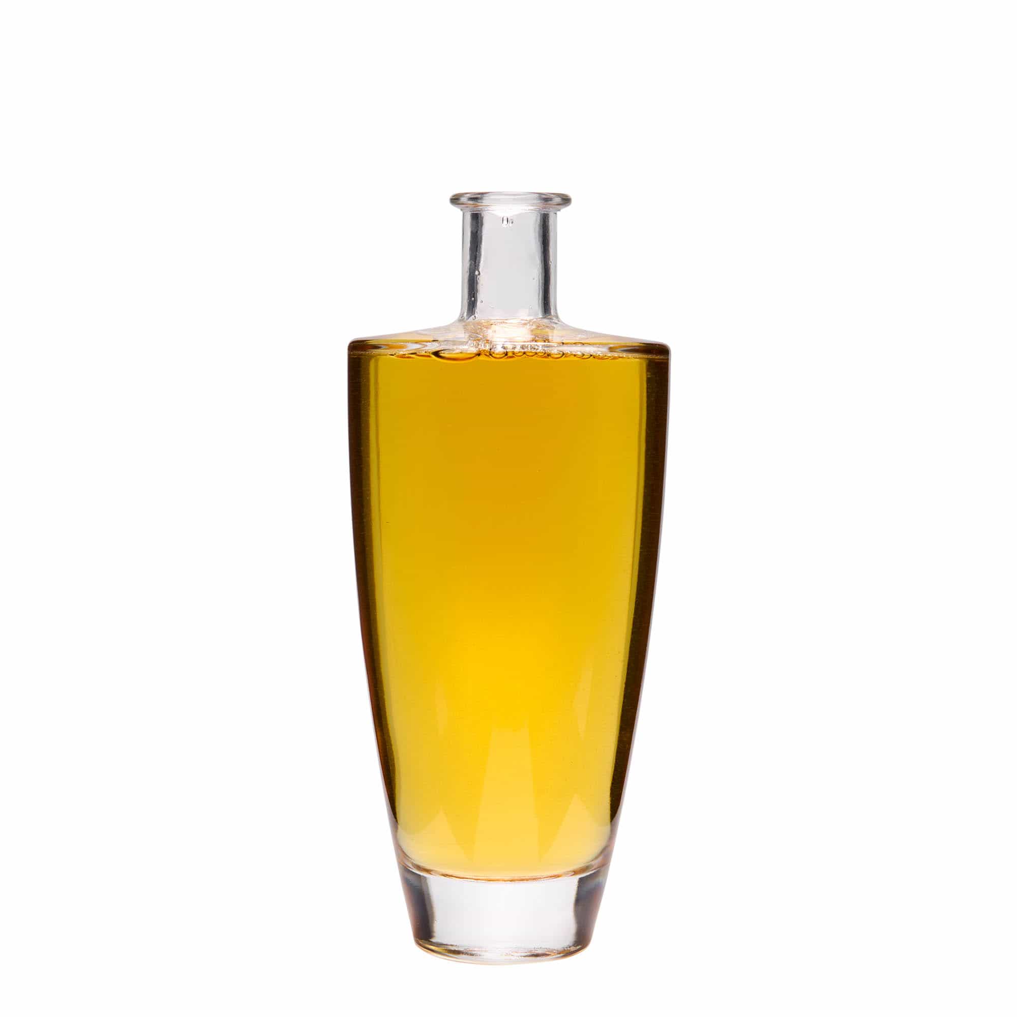 Bouteille en verre 500 ml 'Vanessa', ovale, bouchage: bouchon