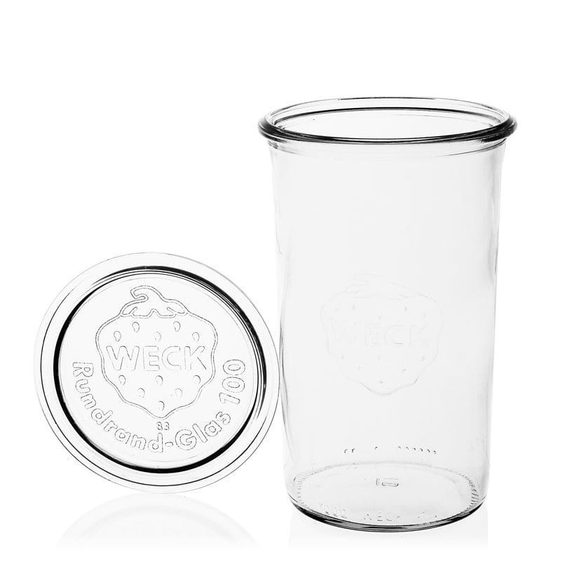 Verrine WECK 1 000 ml, bouchage: bords arrondis