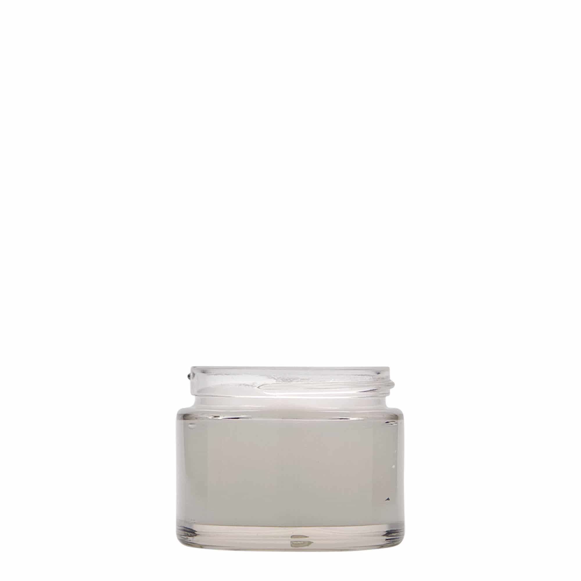 Pot 50 ml 'Beauty', verre, bouchage: Bougage à vis