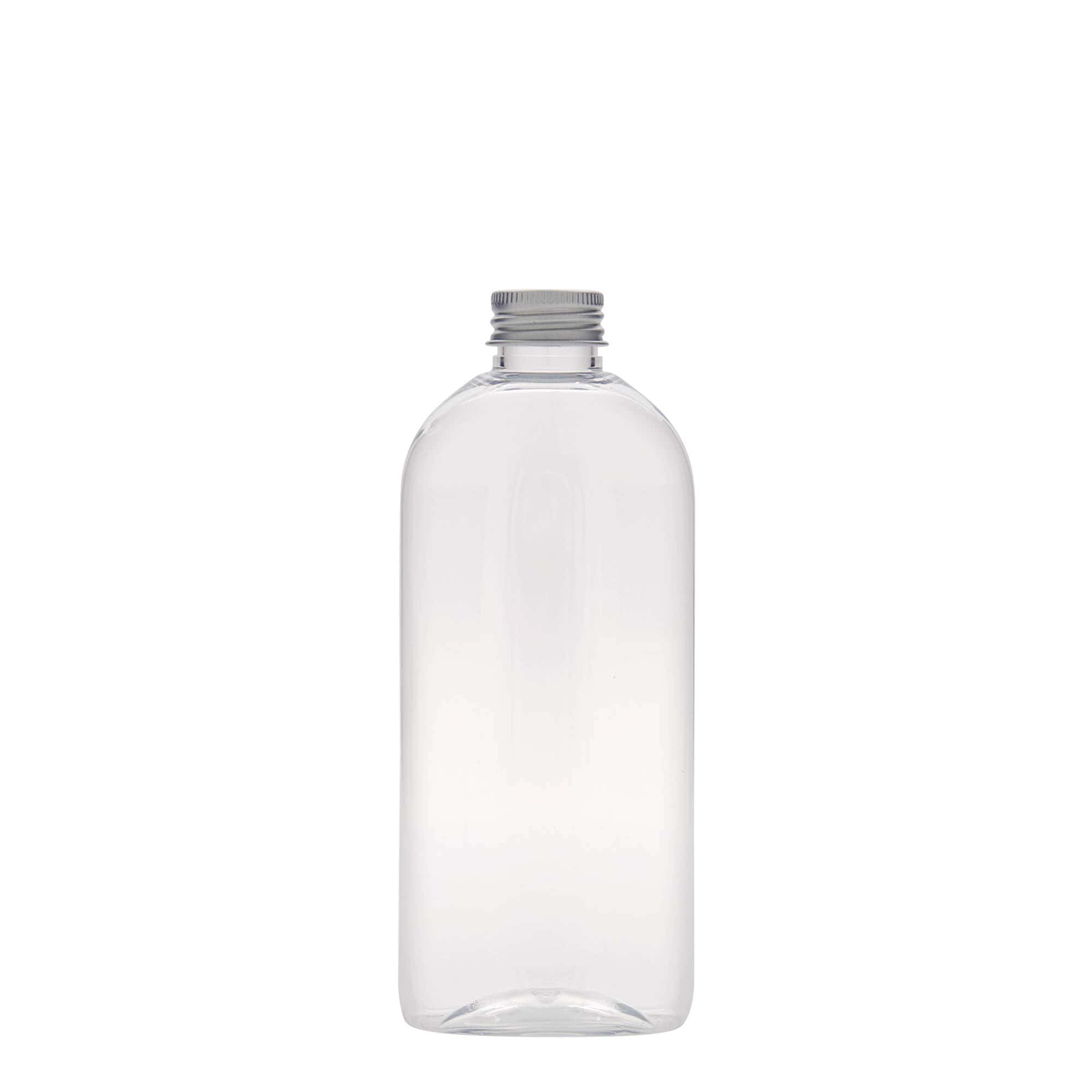 Bouteille en PET 250 ml 'Iris', ovale, plastique, bouchage: GPI 24/410