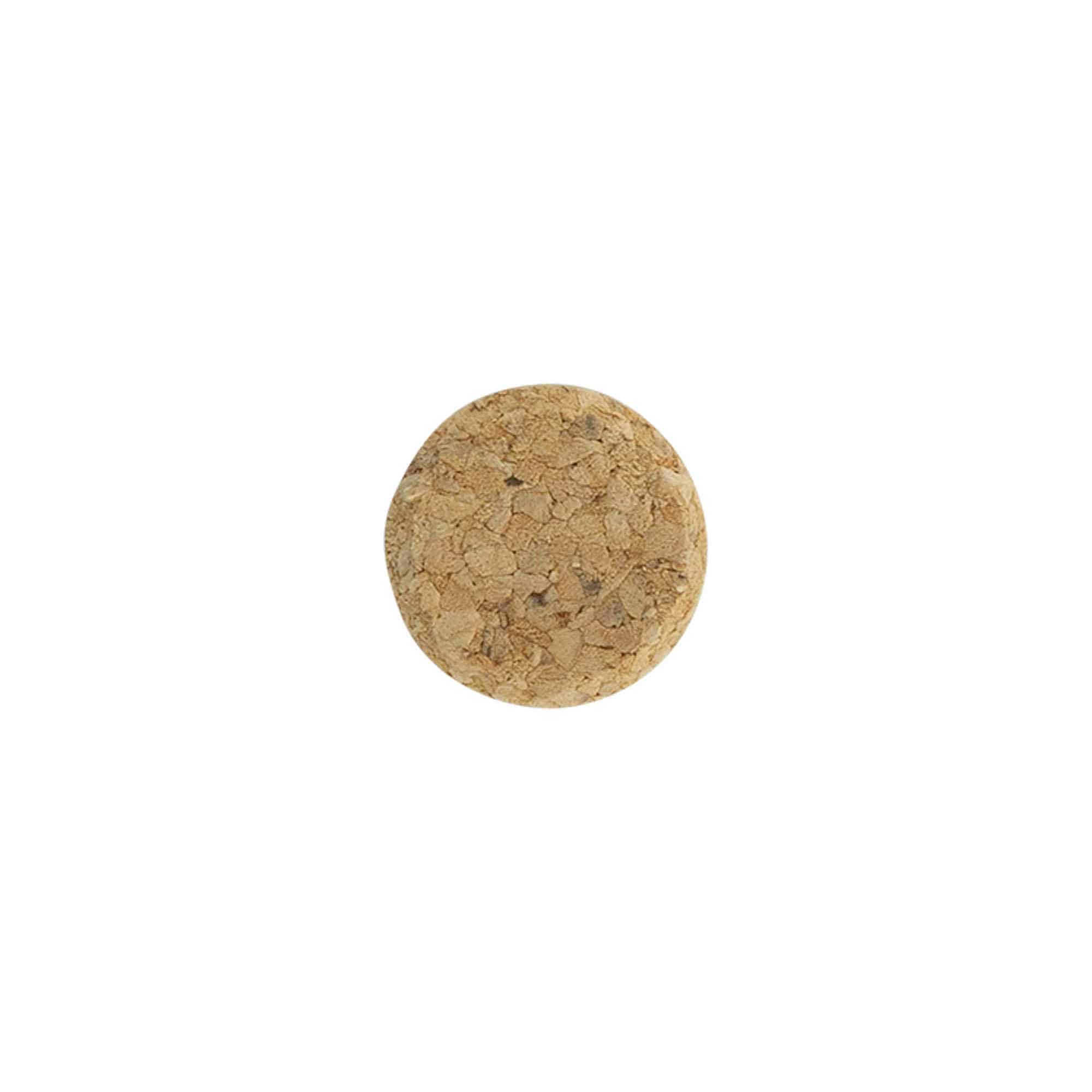 Wijnkurk, 22,5 mm, natuurkurk, beige, voor monding: kurk