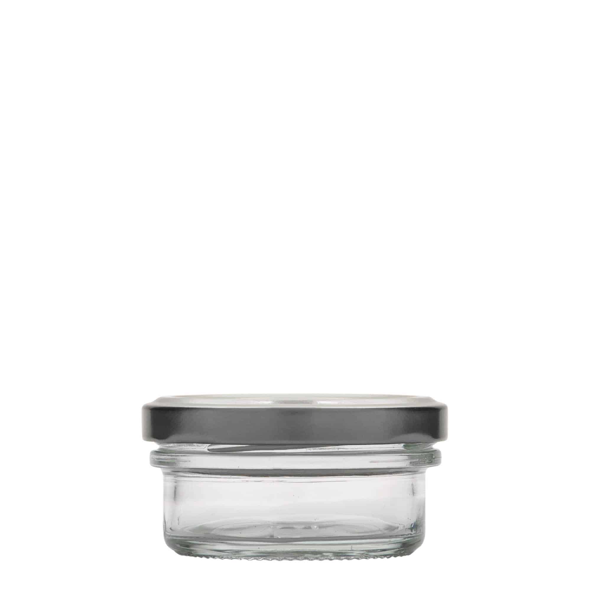 Verrine plate 65 ml, bouchage: Twist-Off (TO 66)