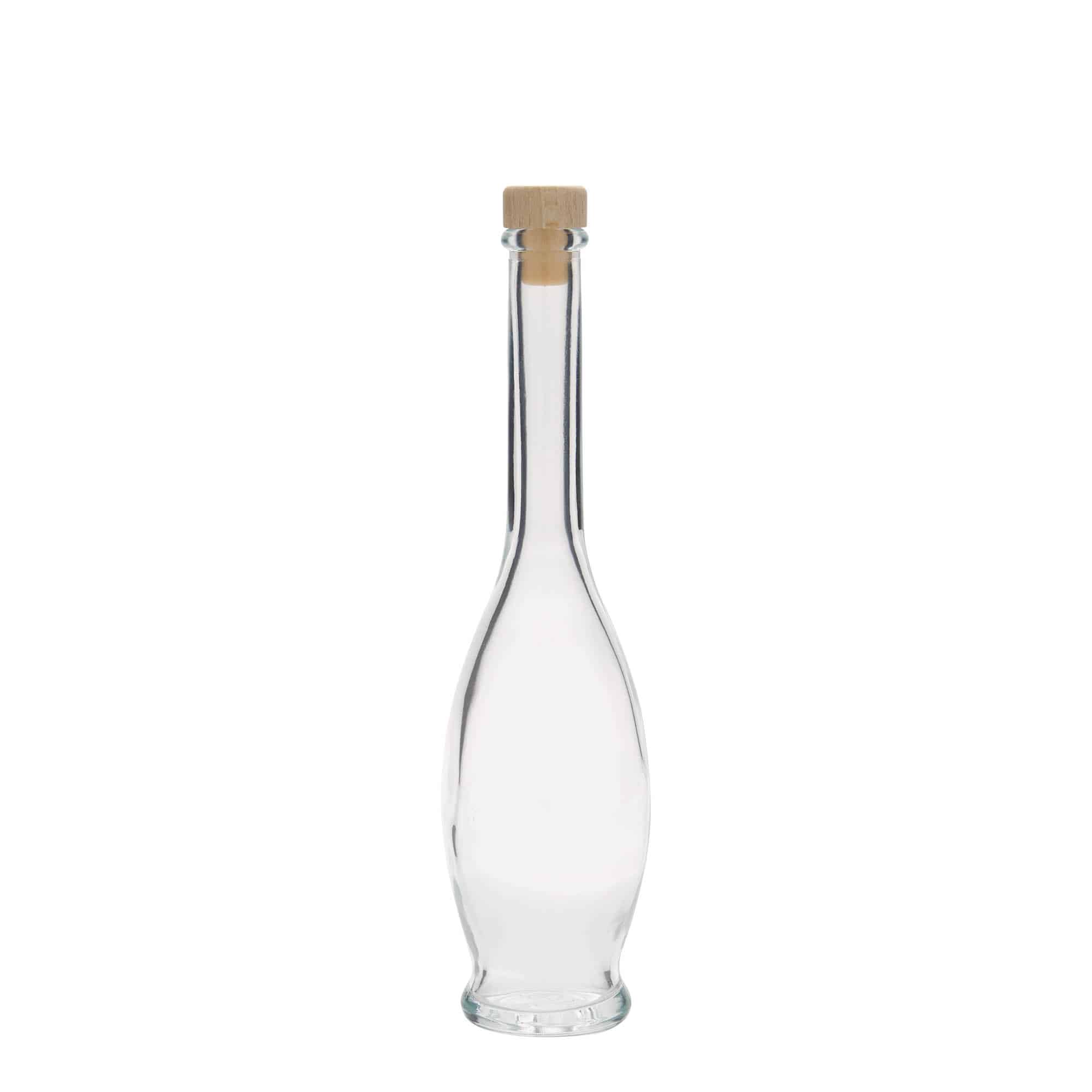 Glazen fles 'Gina', 100 ml, monding: kurk