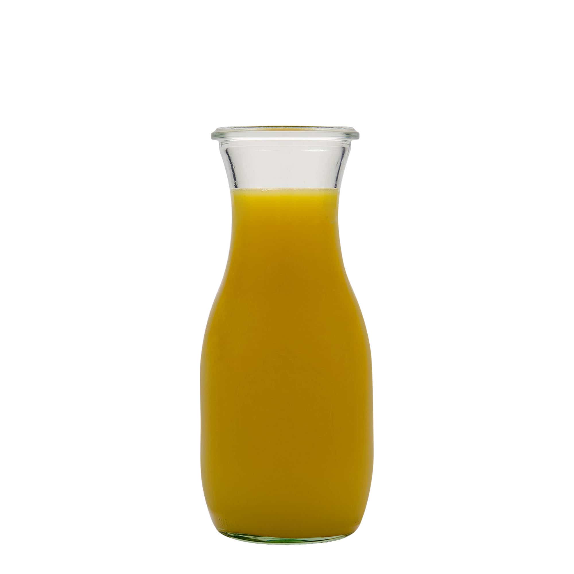 Bouteille de jus de fruit WECK 500 ml, bouchage: bords arrondis