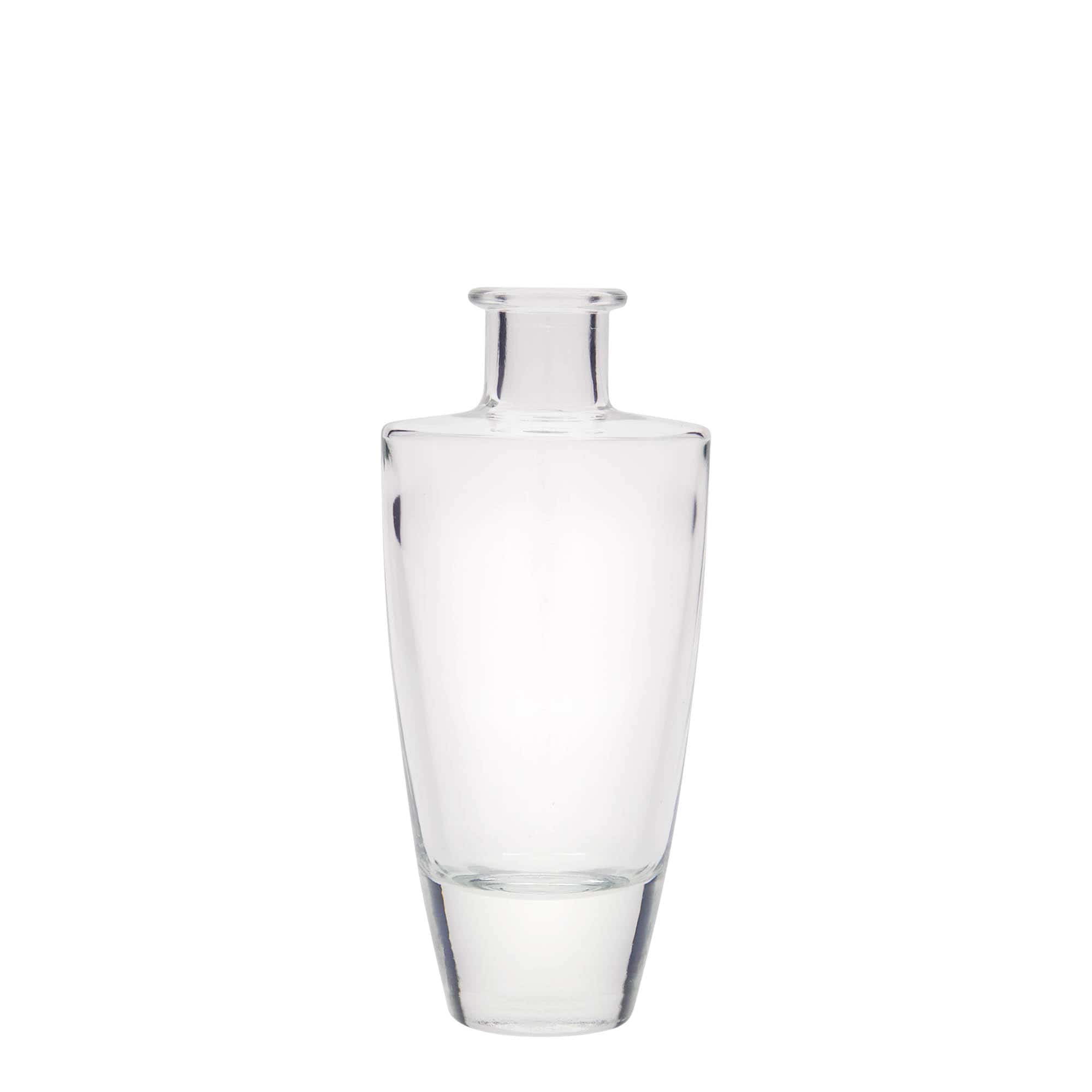 Bouteille en verre 200 ml 'Vanessa', ovale, bouchage: bouchon