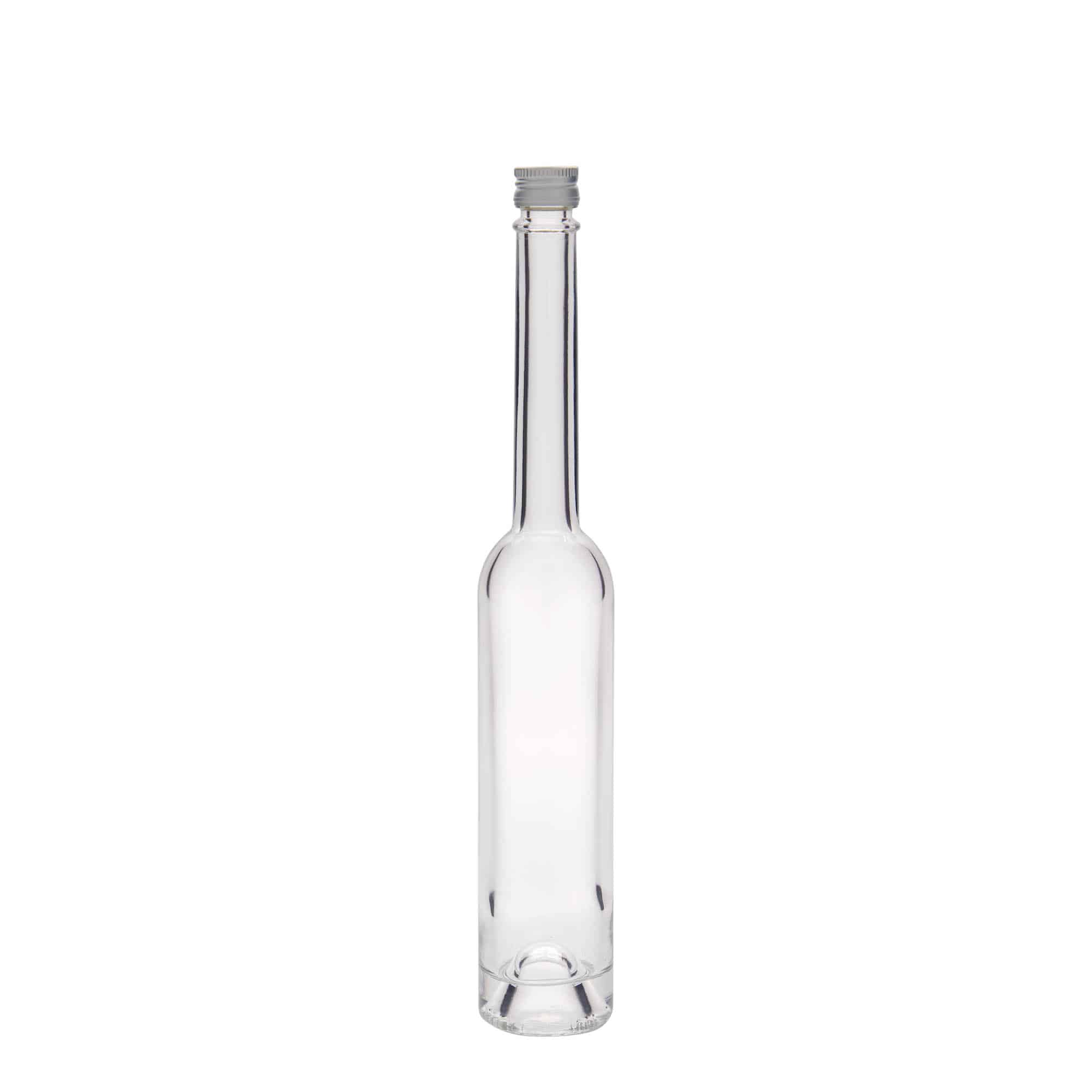 Bouteille en verre 100 ml 'Platina', bouchage: PP 18