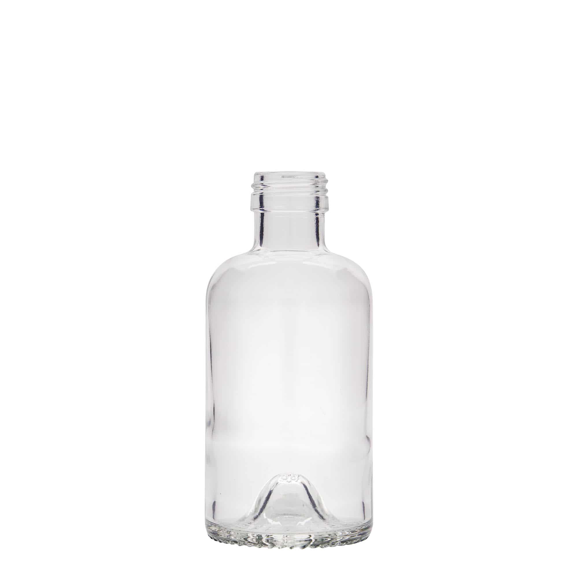 Glazen fles Apotheker, 250 ml, monding: PP 31,5