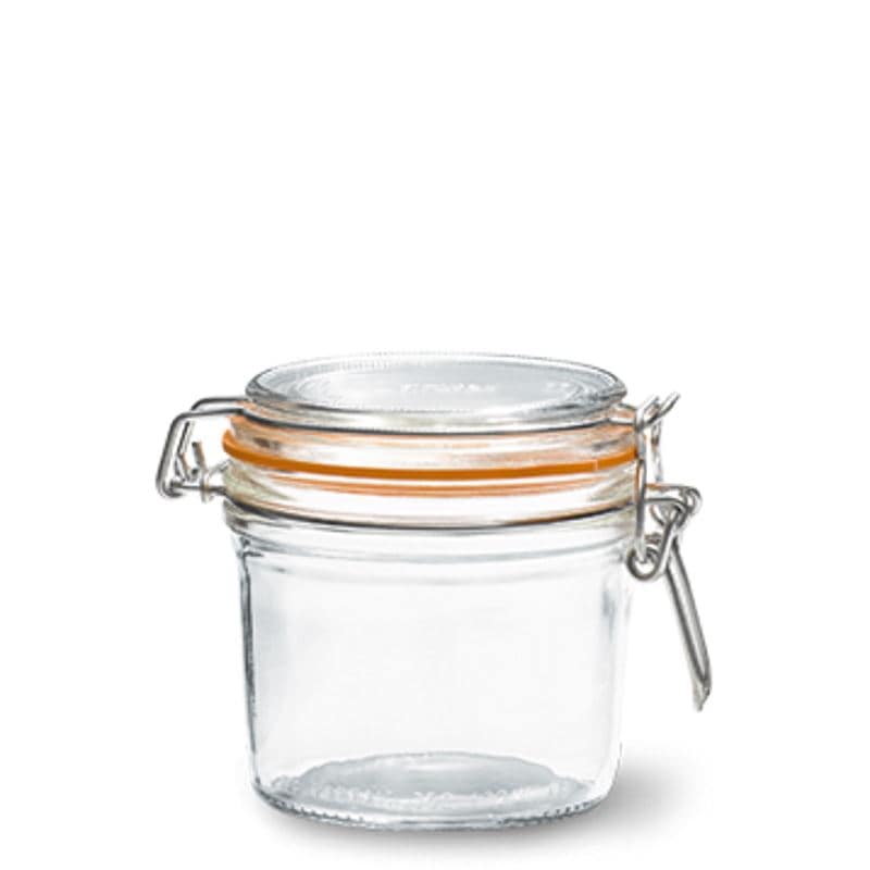 Pot met beugelsluiting 'Le Parfait Super Terrine', 350 ml, monding: beugelsluiting