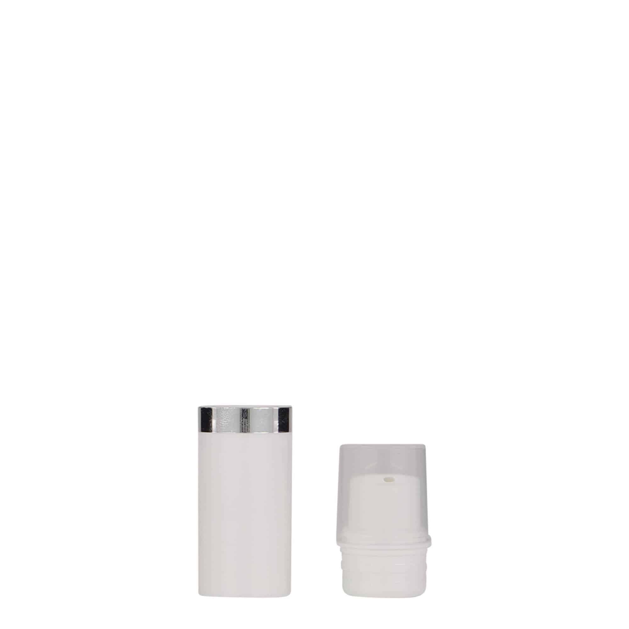 Airless Dispenser 'Nano', 5 ml, PP-kunststof, wit