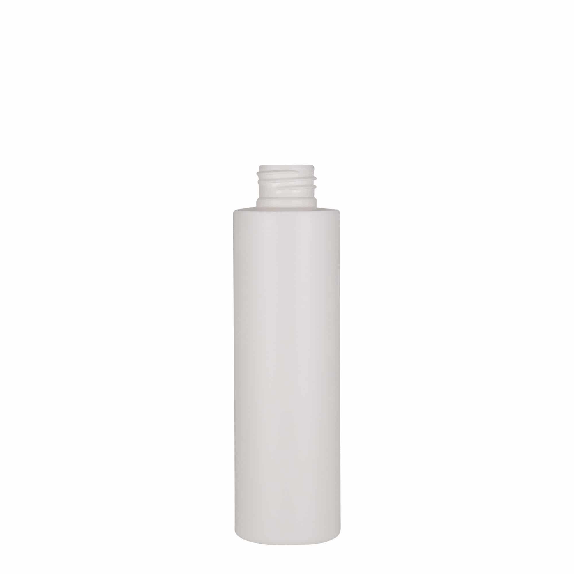 Bouteille en plastique 150 ml 'Pipe', PEHD, blanche, bouchage: GPI 24/410