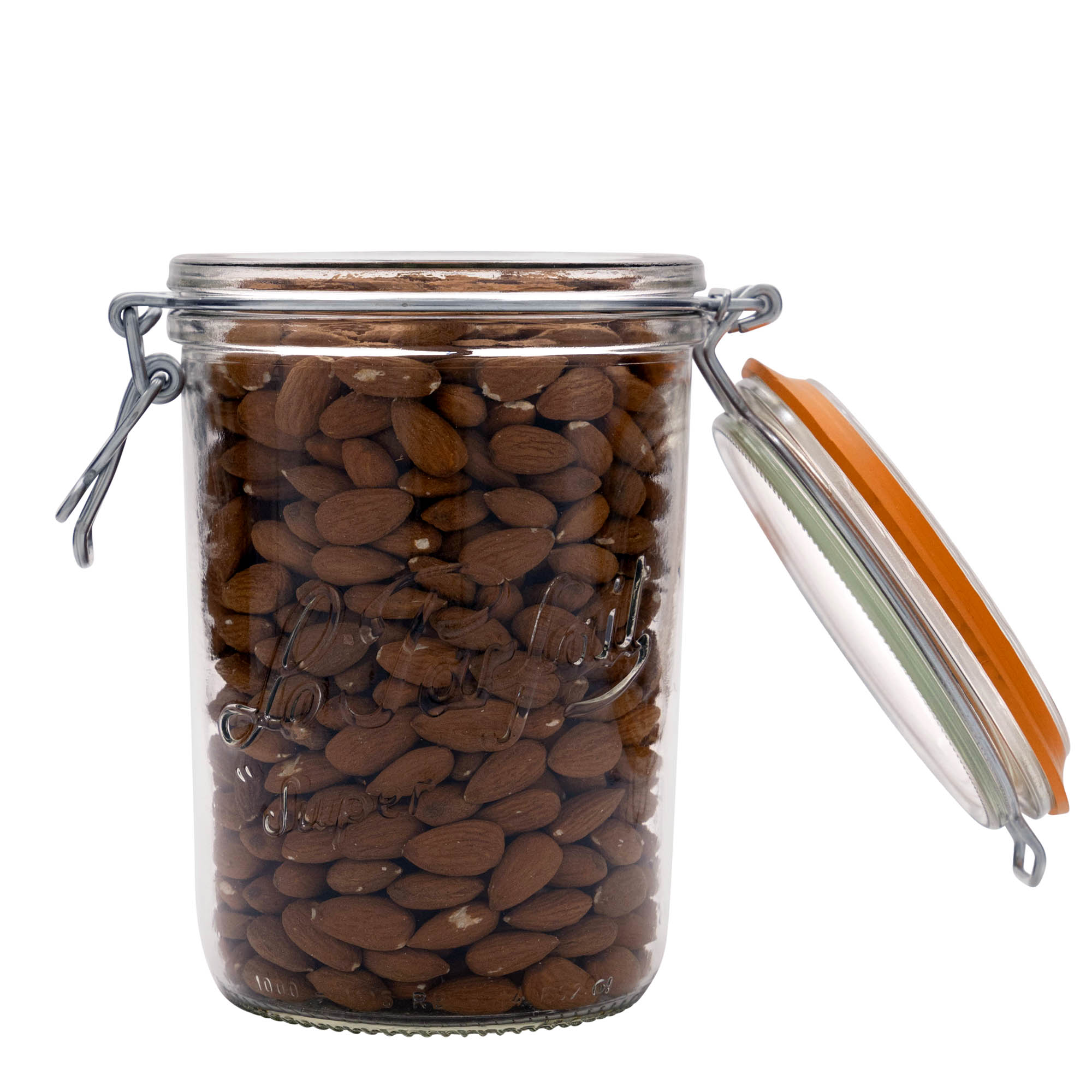 Pot met beugelsluiting 'Le Parfait Super Terrine', 1000 ml, monding: beugelsluiting