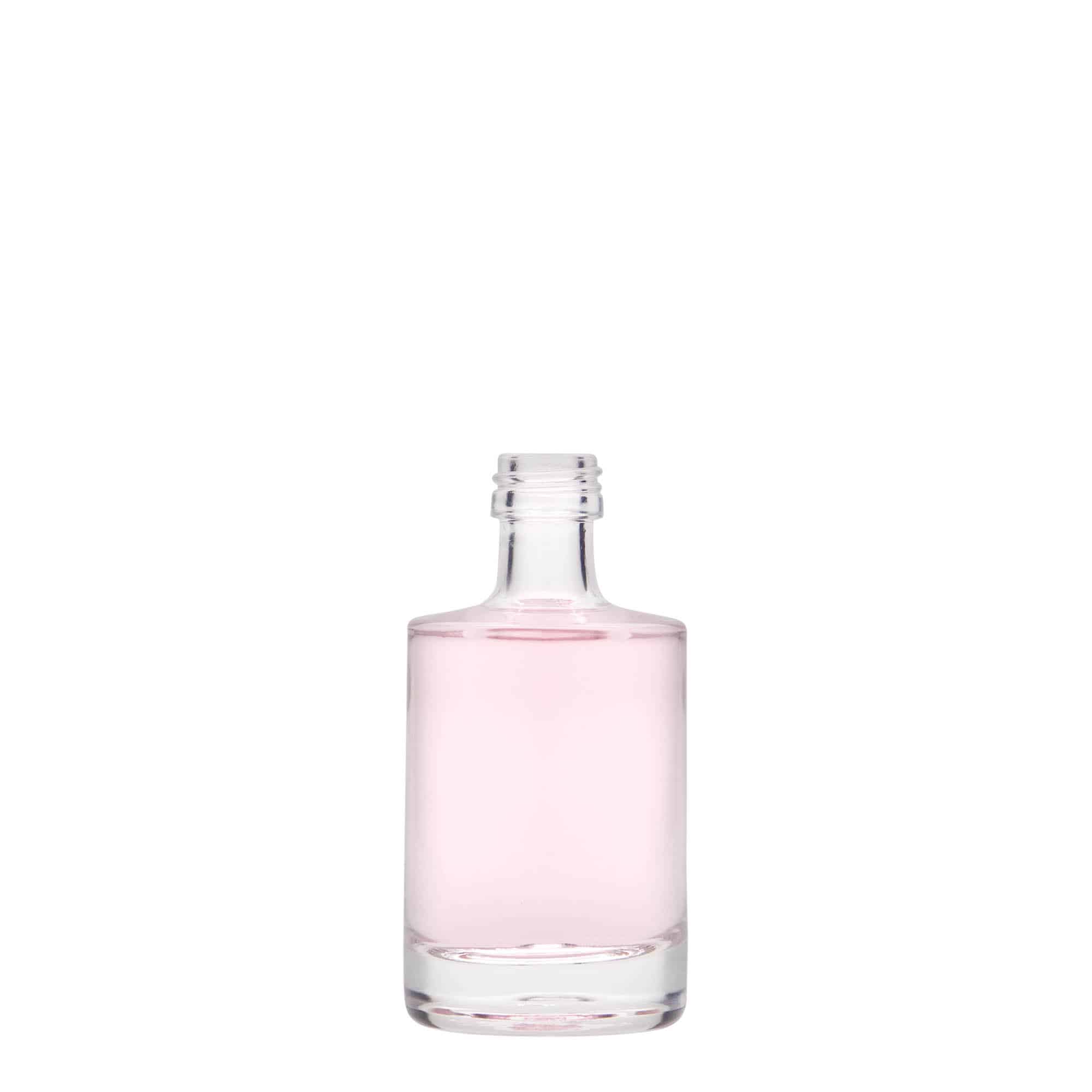 Bouteille en verre 50 ml 'Aventura', bouchage: PP 18