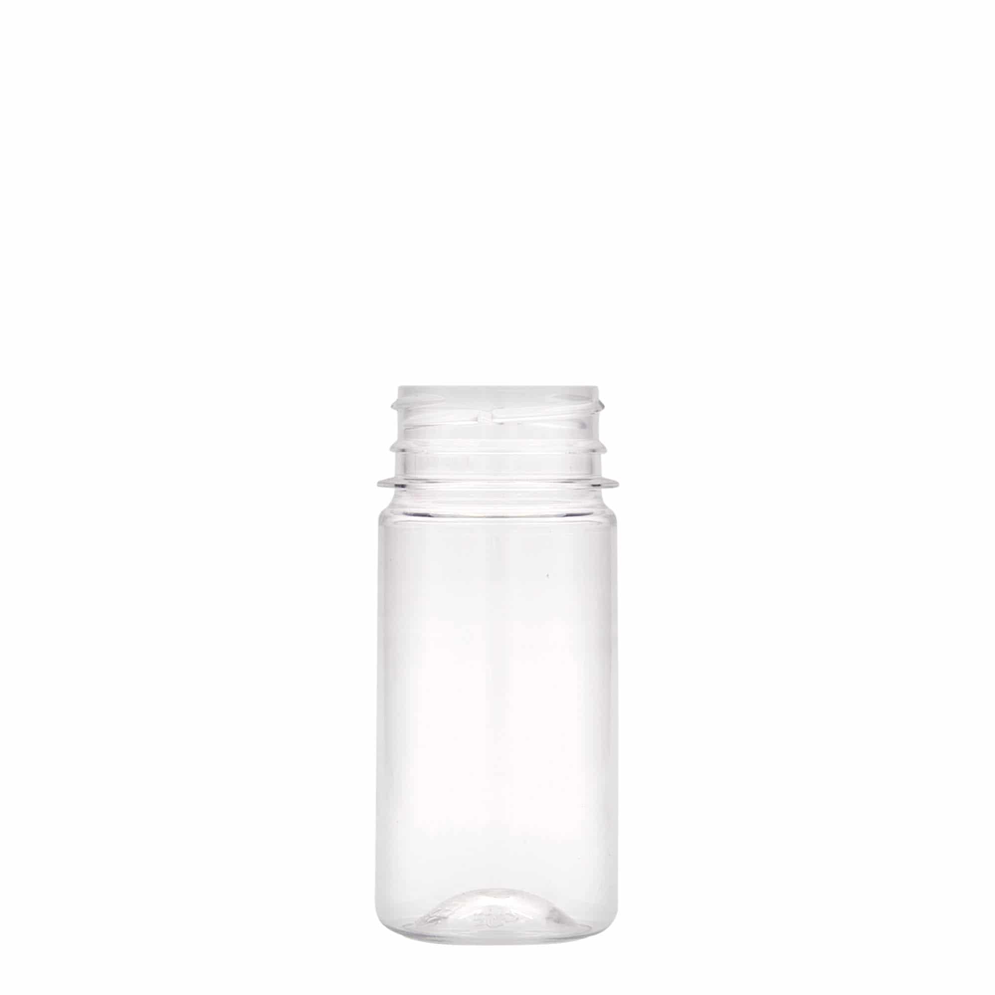 Bouteille en PET 100 ml 'Everytime', plastique, bouchage: 38 mm