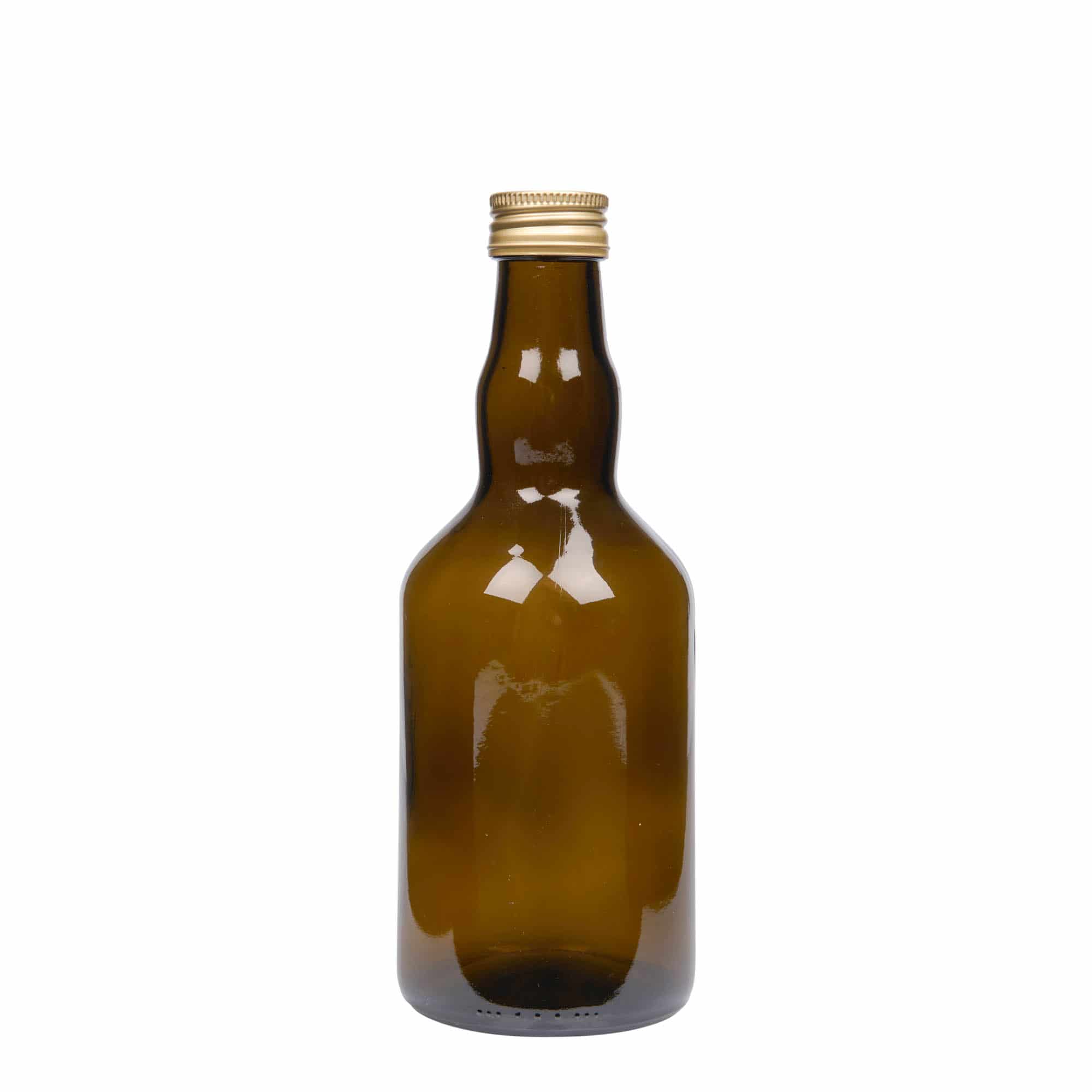 Bouteille en verre 500 ml 'Olona', vert antique, bouchage: PP 31,5