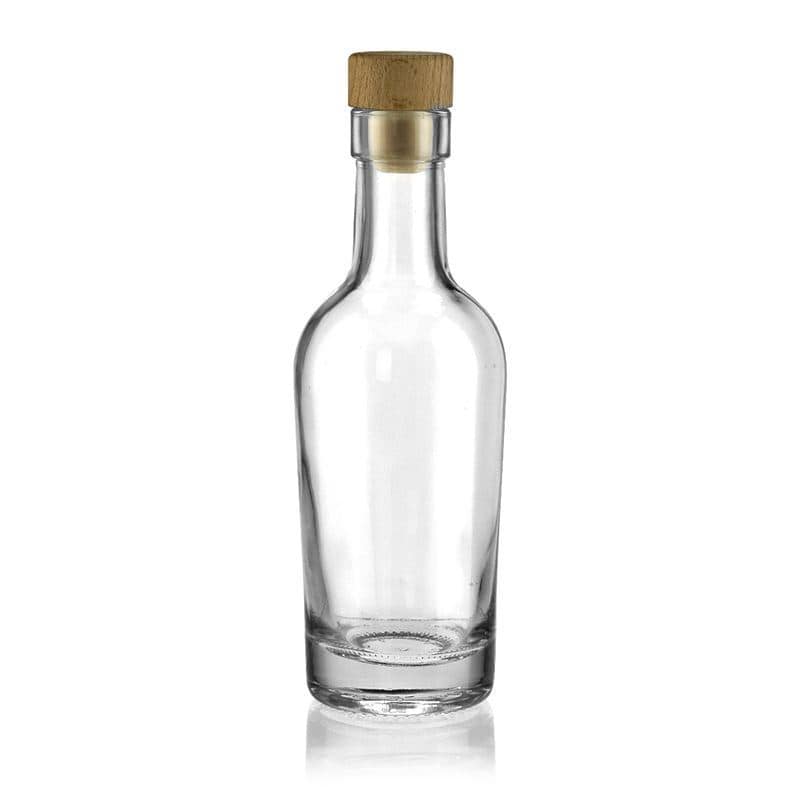 Bouteille en verre 200 ml 'Pepe', bouchage: bouchon