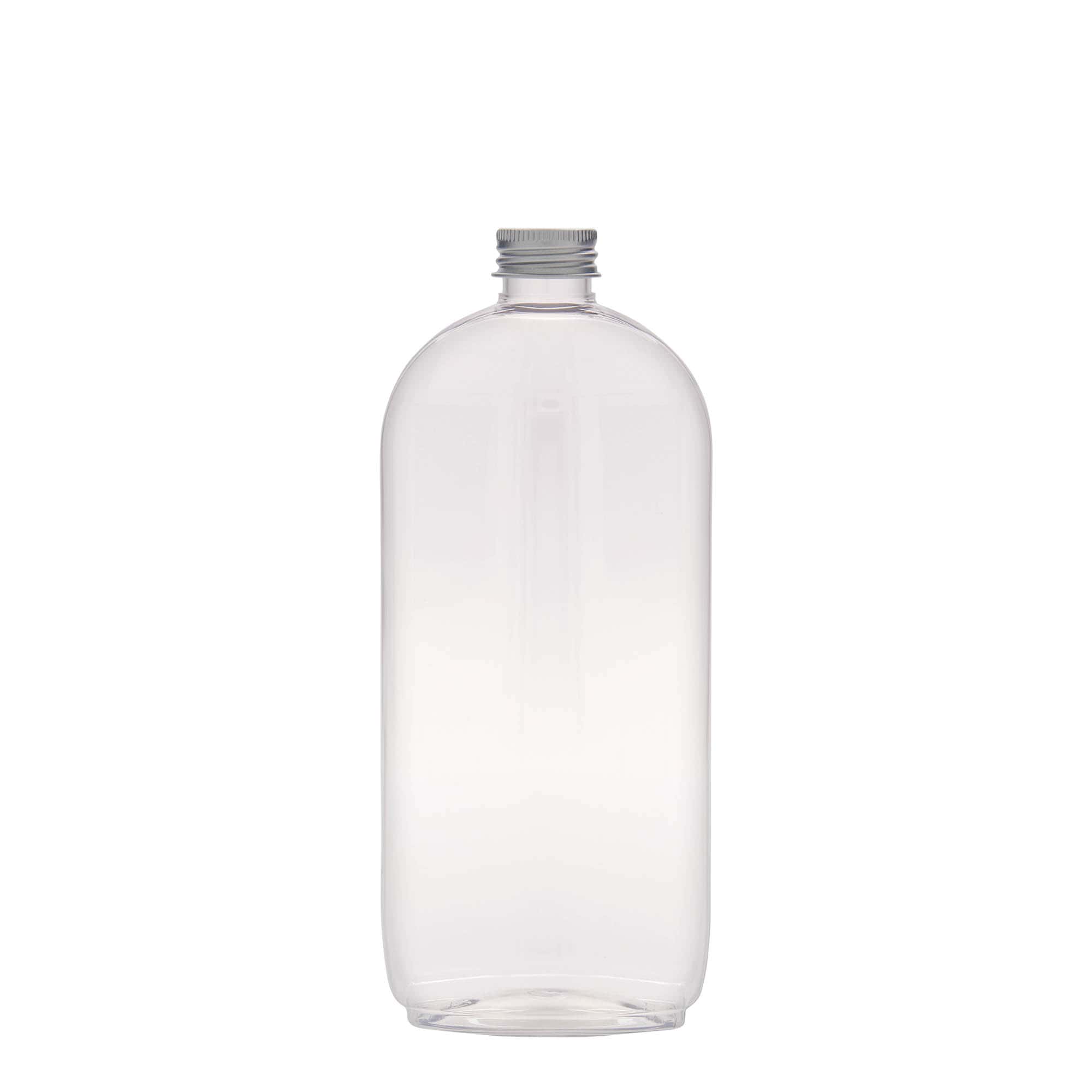 Bouteille en PET 500 ml 'Iris', ovale, plastique, bouchage: GPI 24/410