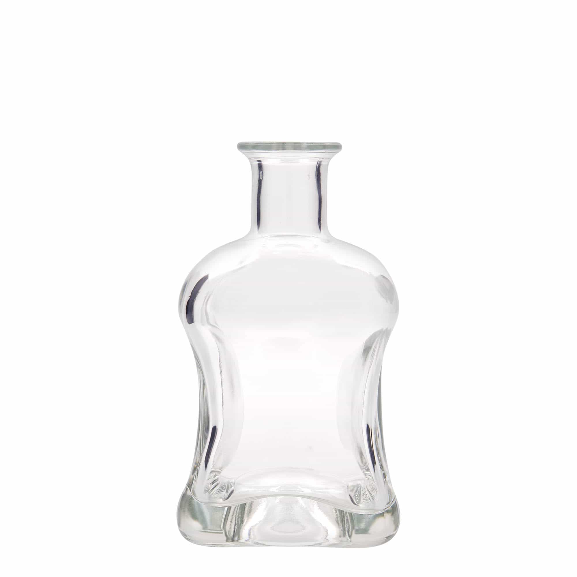 Bouteille en verre 500 ml 'Dublin', carrée, bouchage: bouchon