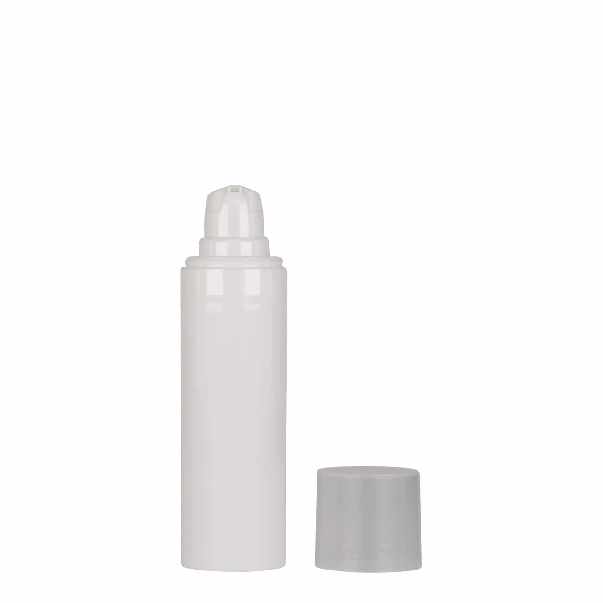 Flacon airless 30 ml 'Micro', plastique PP, blanc