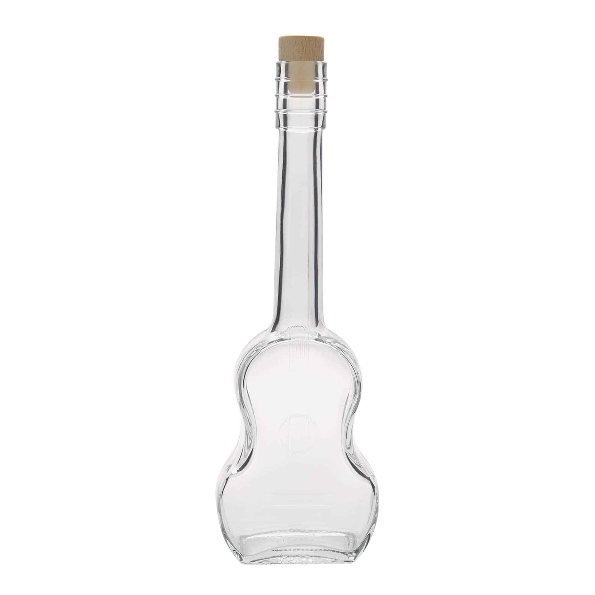 Bouteille en verre 500 ml 'Guitare', bouchage: bouchon