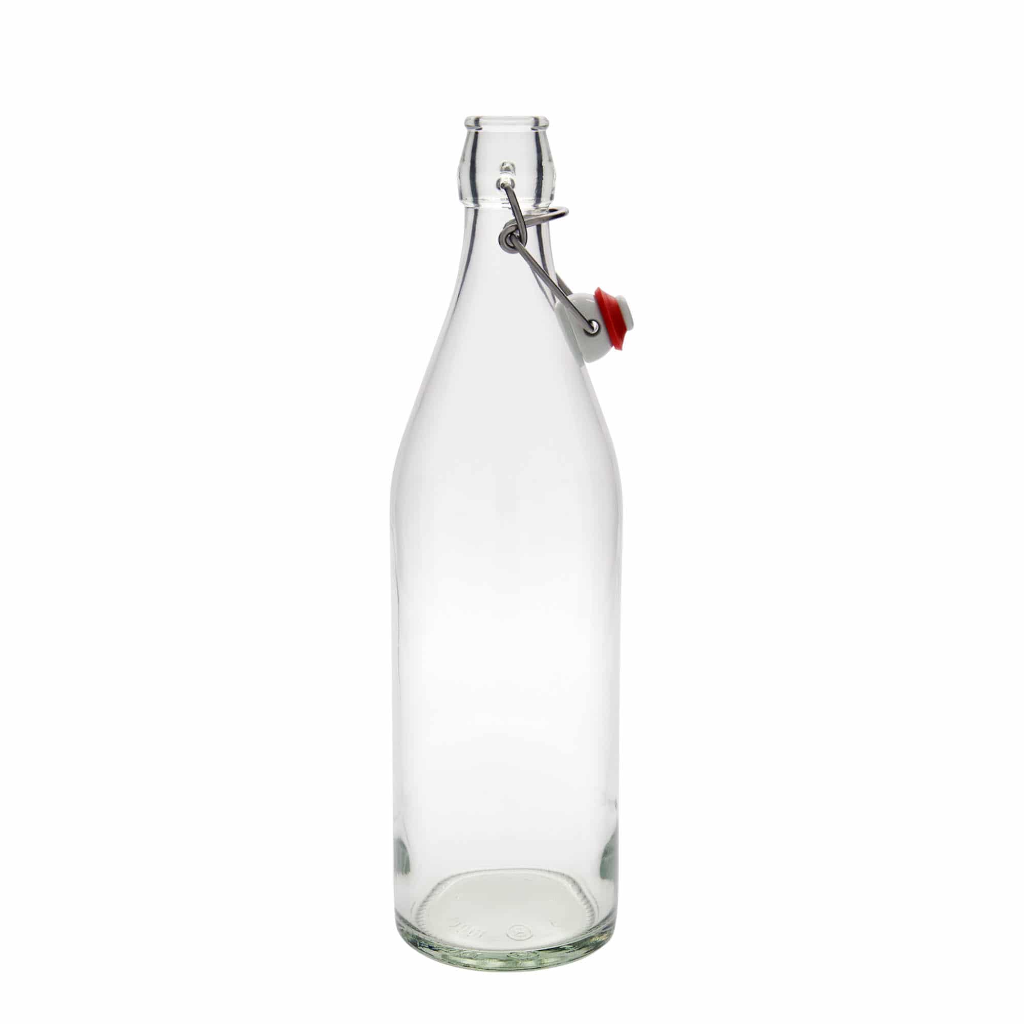 Glazen fles 'Giara', 1000 ml, monding: beugelsluiting