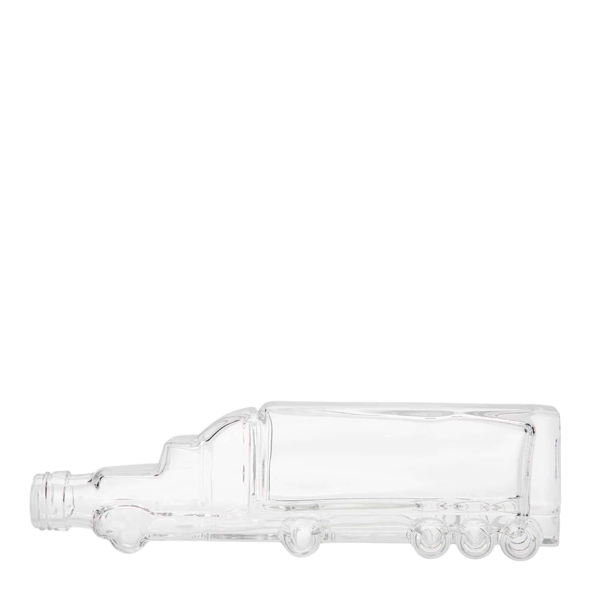 Glazen fles 'Truck', 200 ml, monding: PP 25