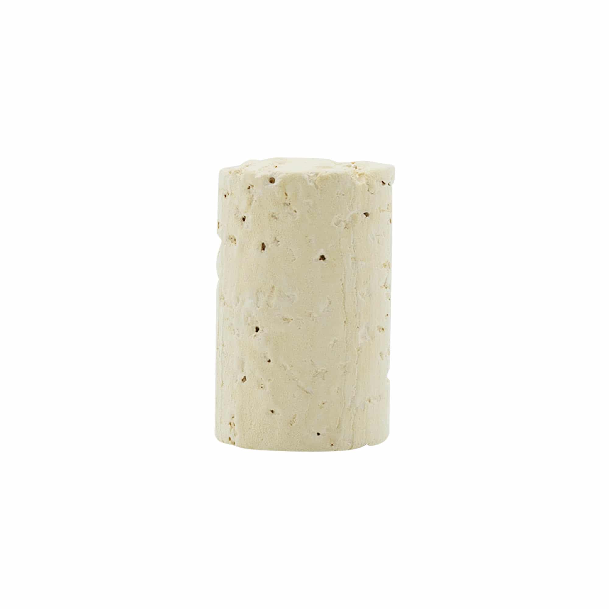 Wijnkurk, 24 mm, natuurkurk, beige, voor monding: kurk