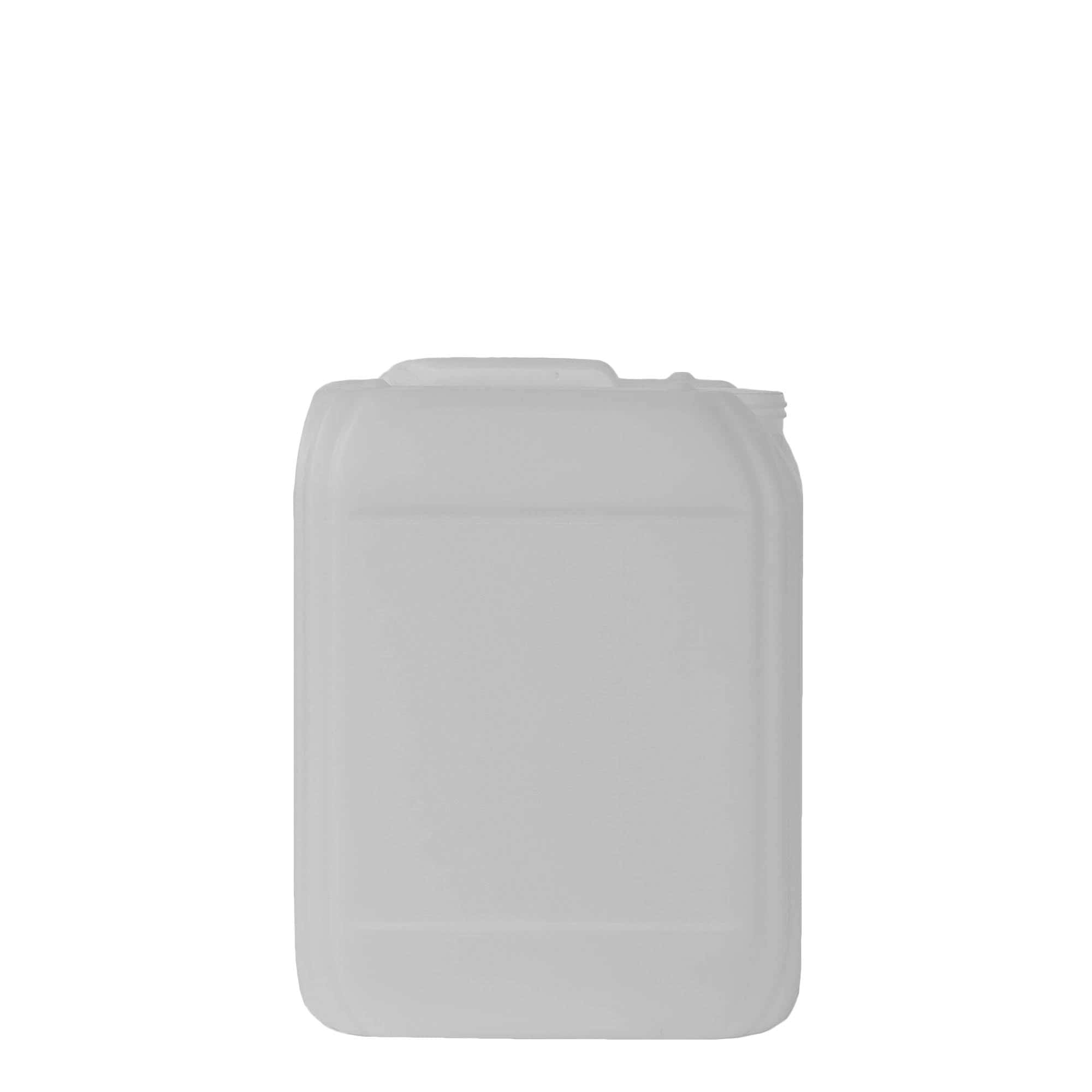 Bidon 10 l, rectangulaire, plastique PEHD, nature, bouchage: ND 55