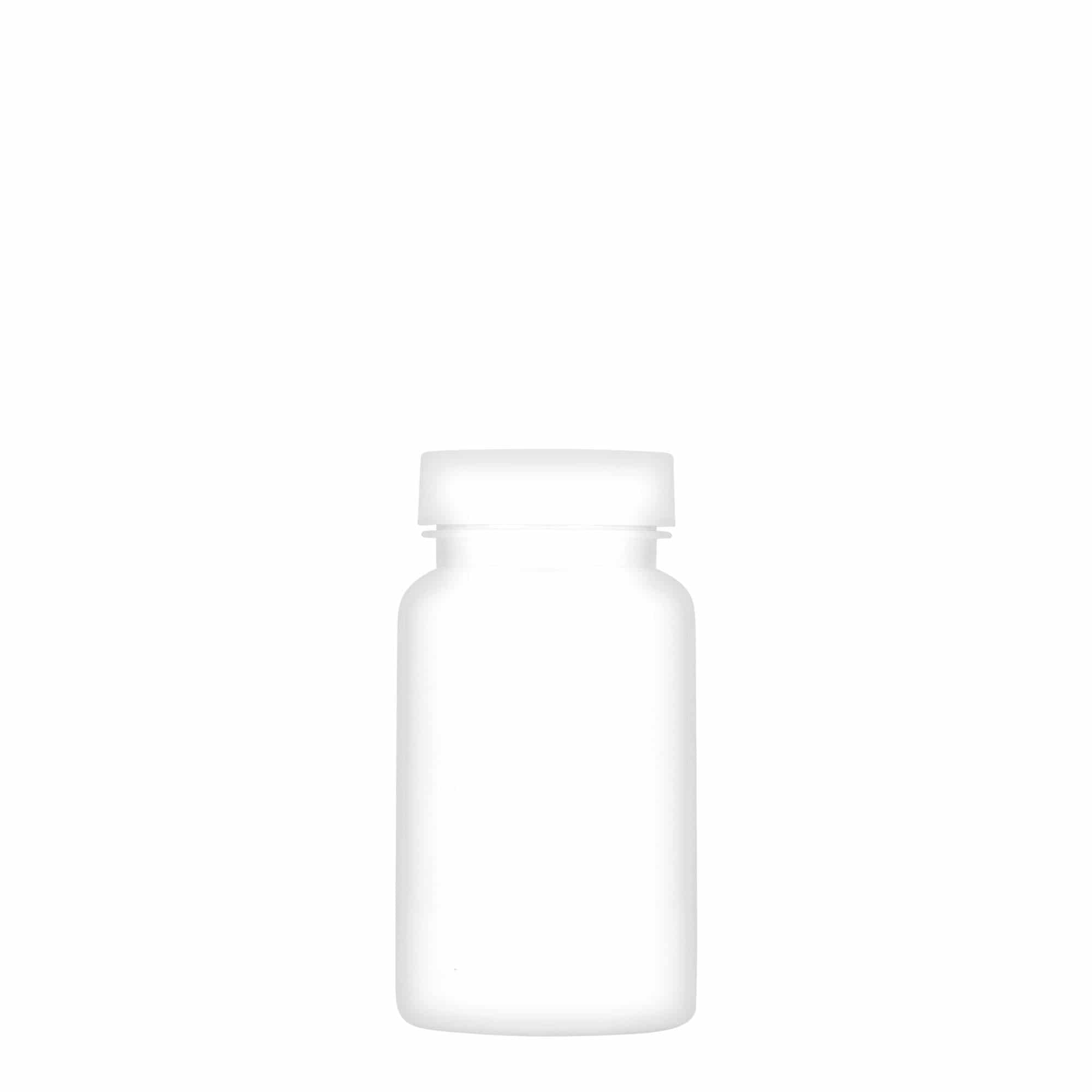 Packer en PET 100 ml, plastique, blanc, bouchage: GPI 38/400