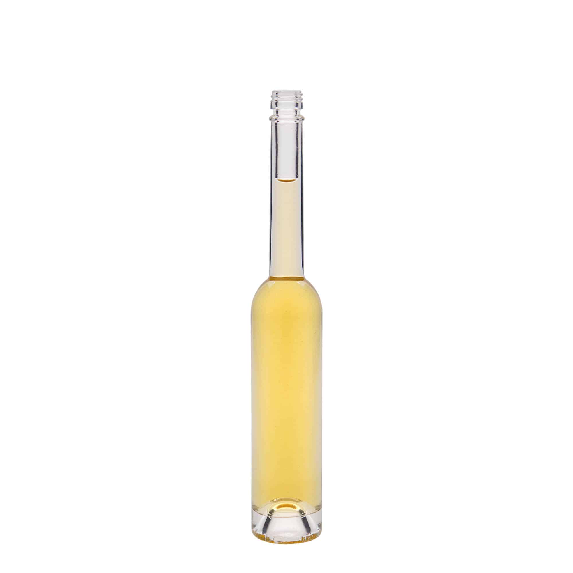 Bouteille en verre 100 ml 'Platina', bouchage: PP 18