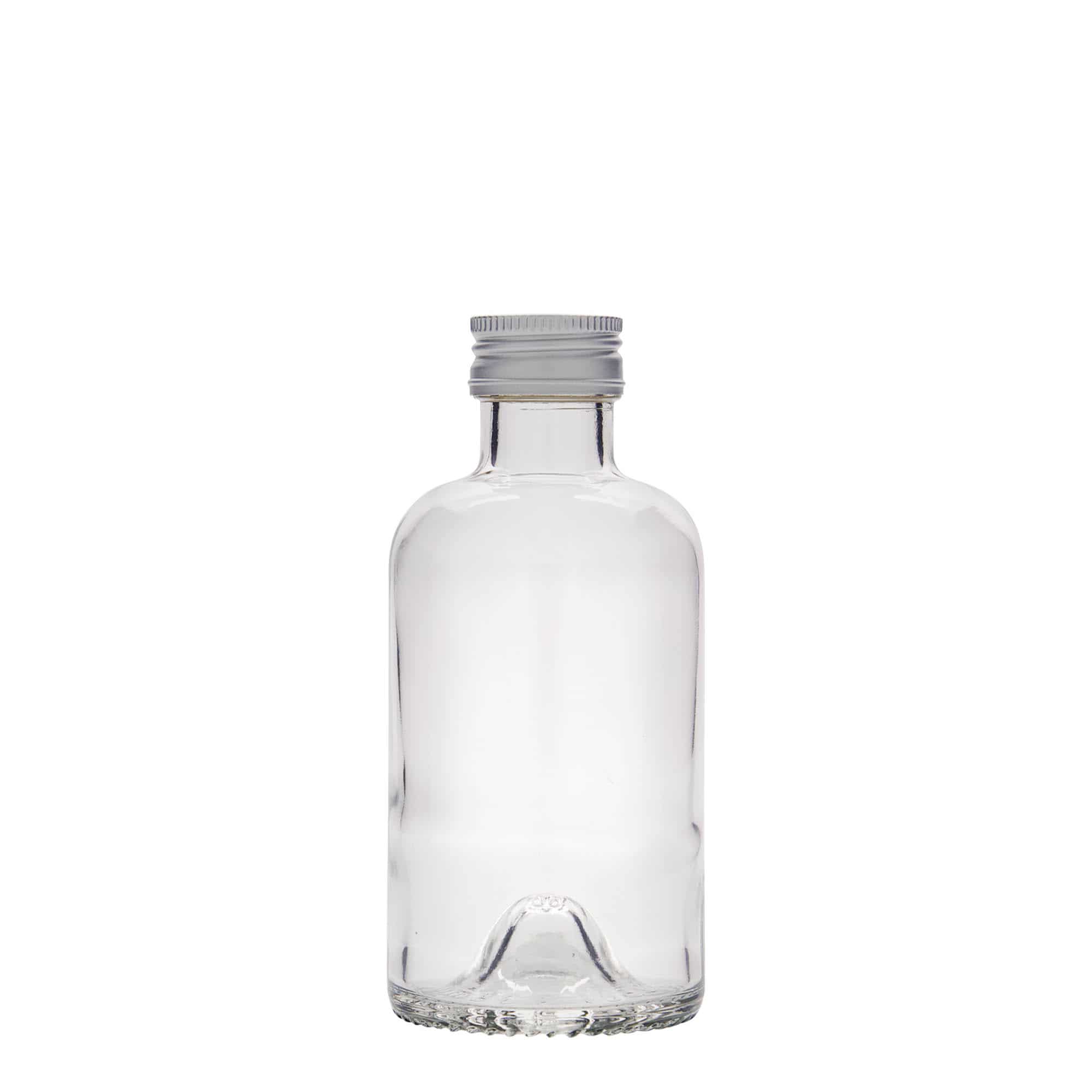 Glazen fles Apotheker, 250 ml, monding: PP 31,5