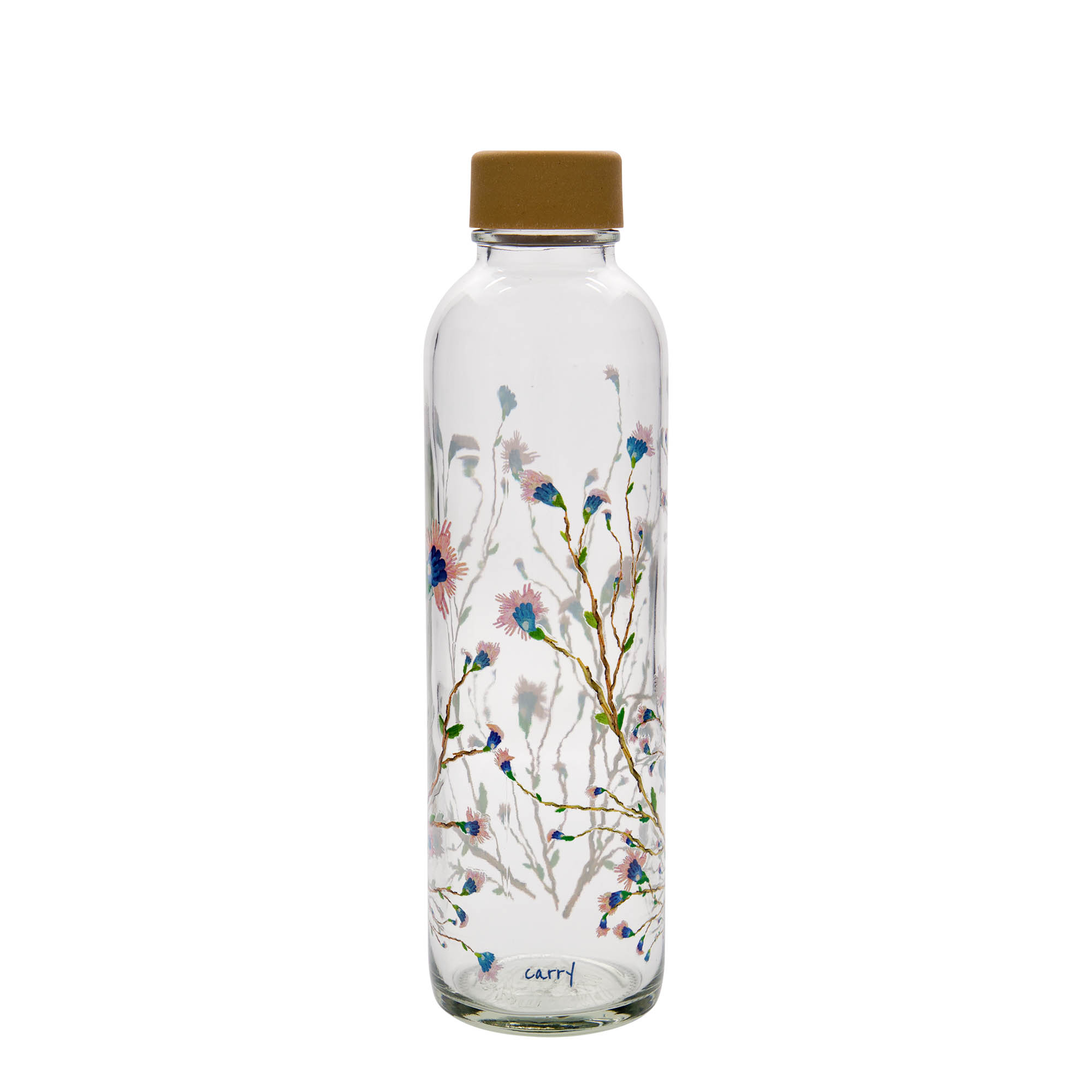 Gourde 700 ml 'CARRY Bottle', motif : Hanami, bouchage: Bougage à vis