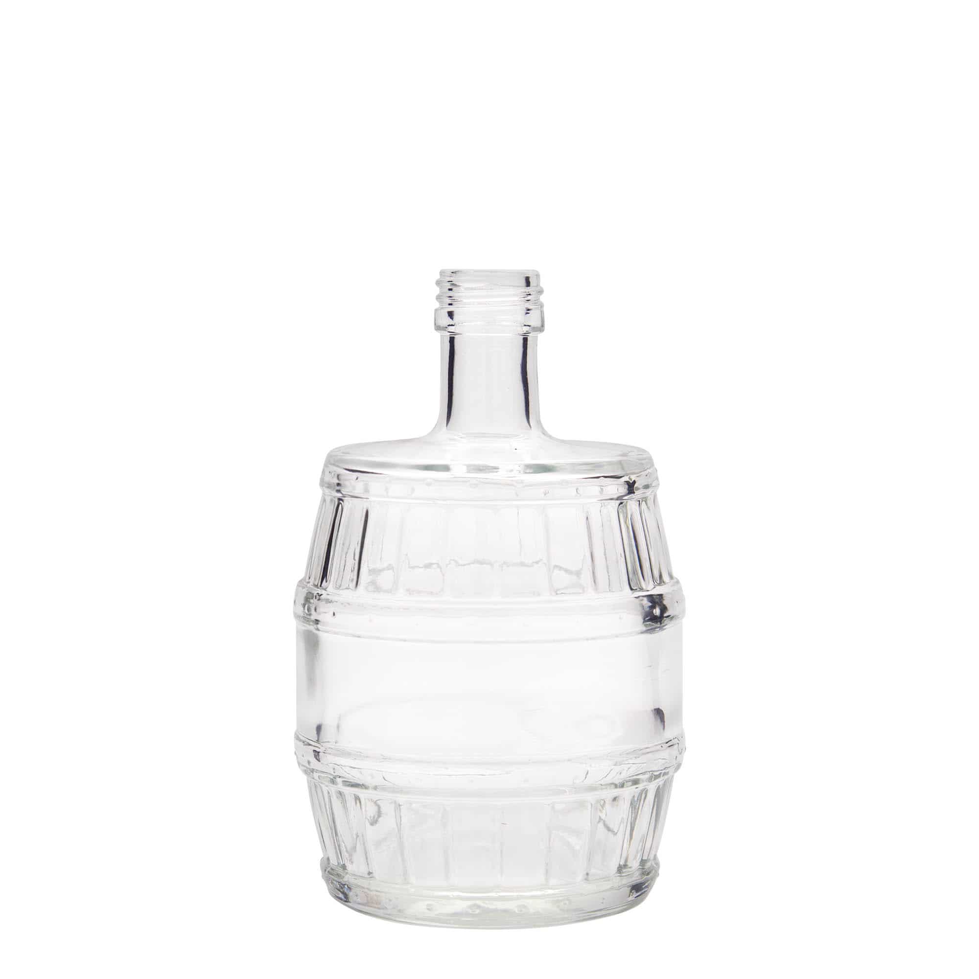 Bouteille en verre 500 ml 'Fut', bouchage: PP 28