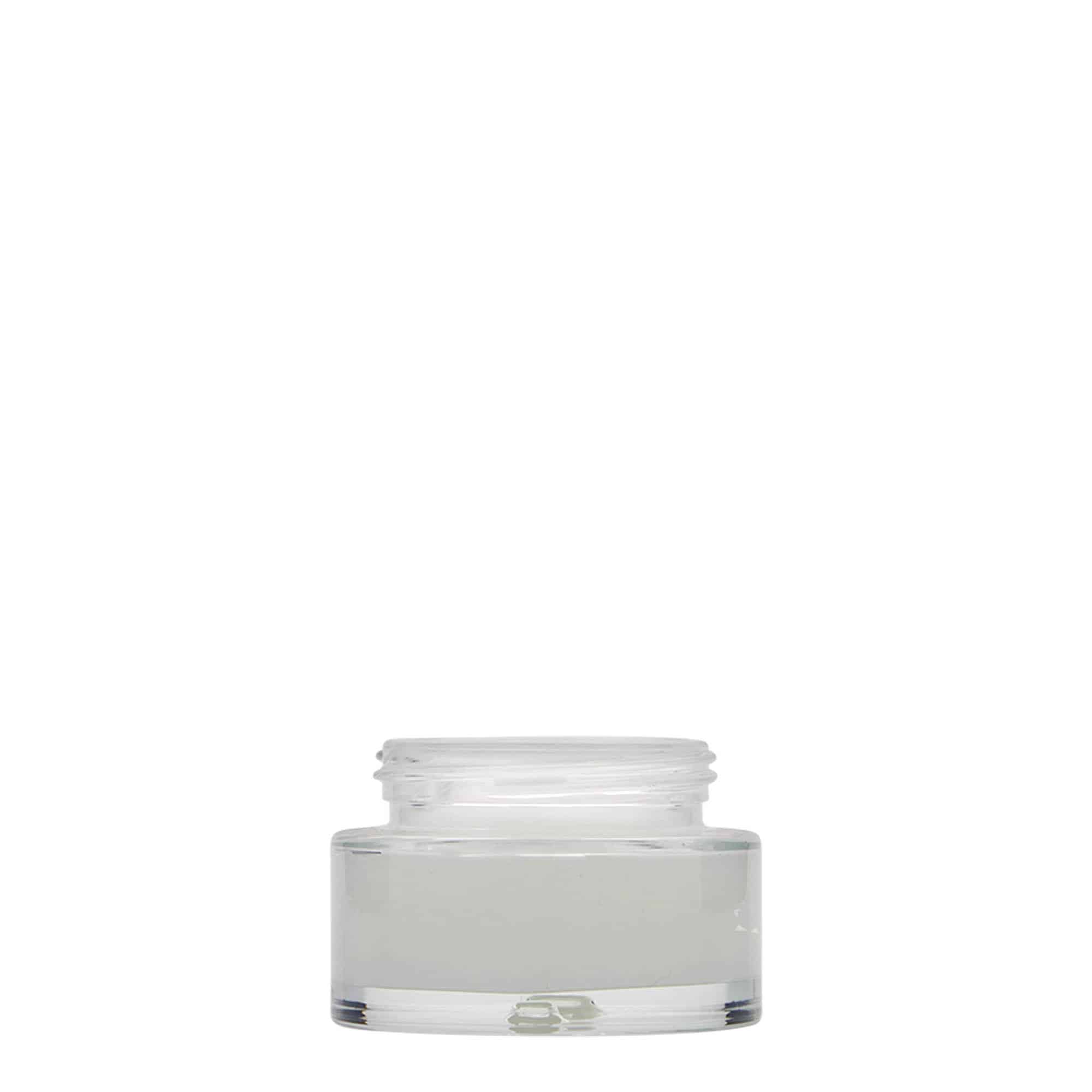 Potje 'Clear Edition', 30 ml, glas, monding: schroefsluiting