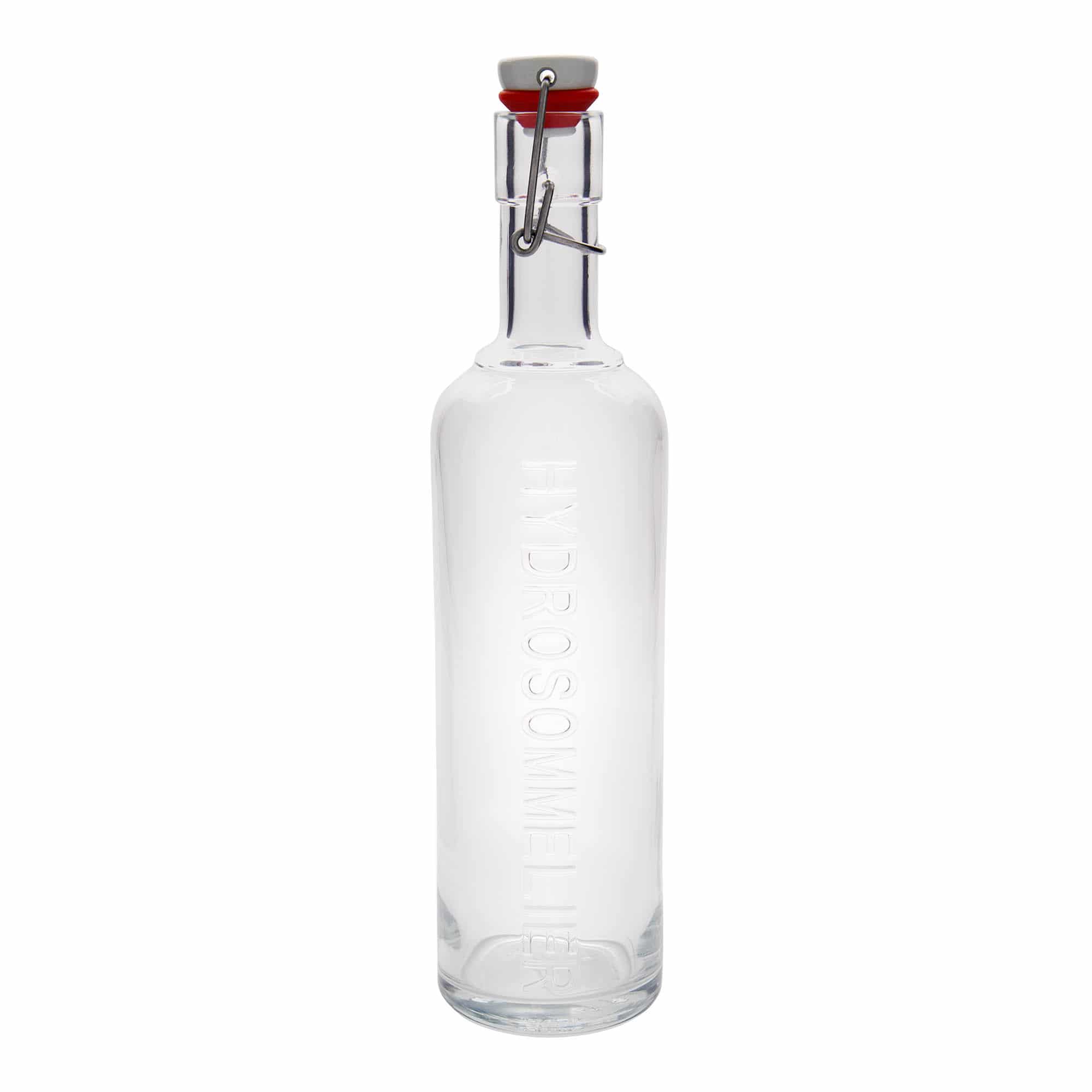 Bouteille en verre 1 000 ml 'Optima Hydrosommelier', bouchage: bouchon mécanique