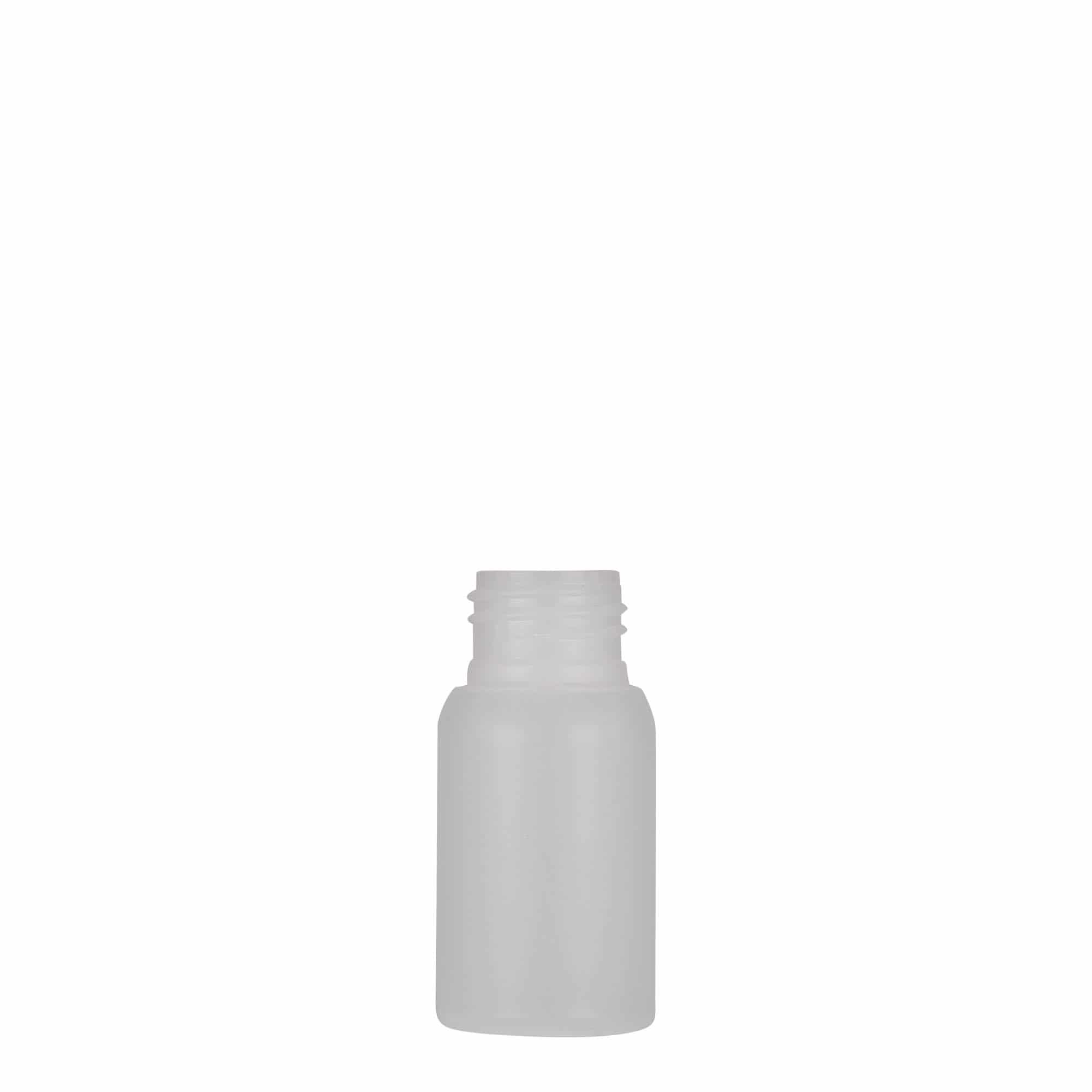 Bouteille en plastique 30 ml 'Tuffy', PEHD, nature, bouchage: GPI 24/410