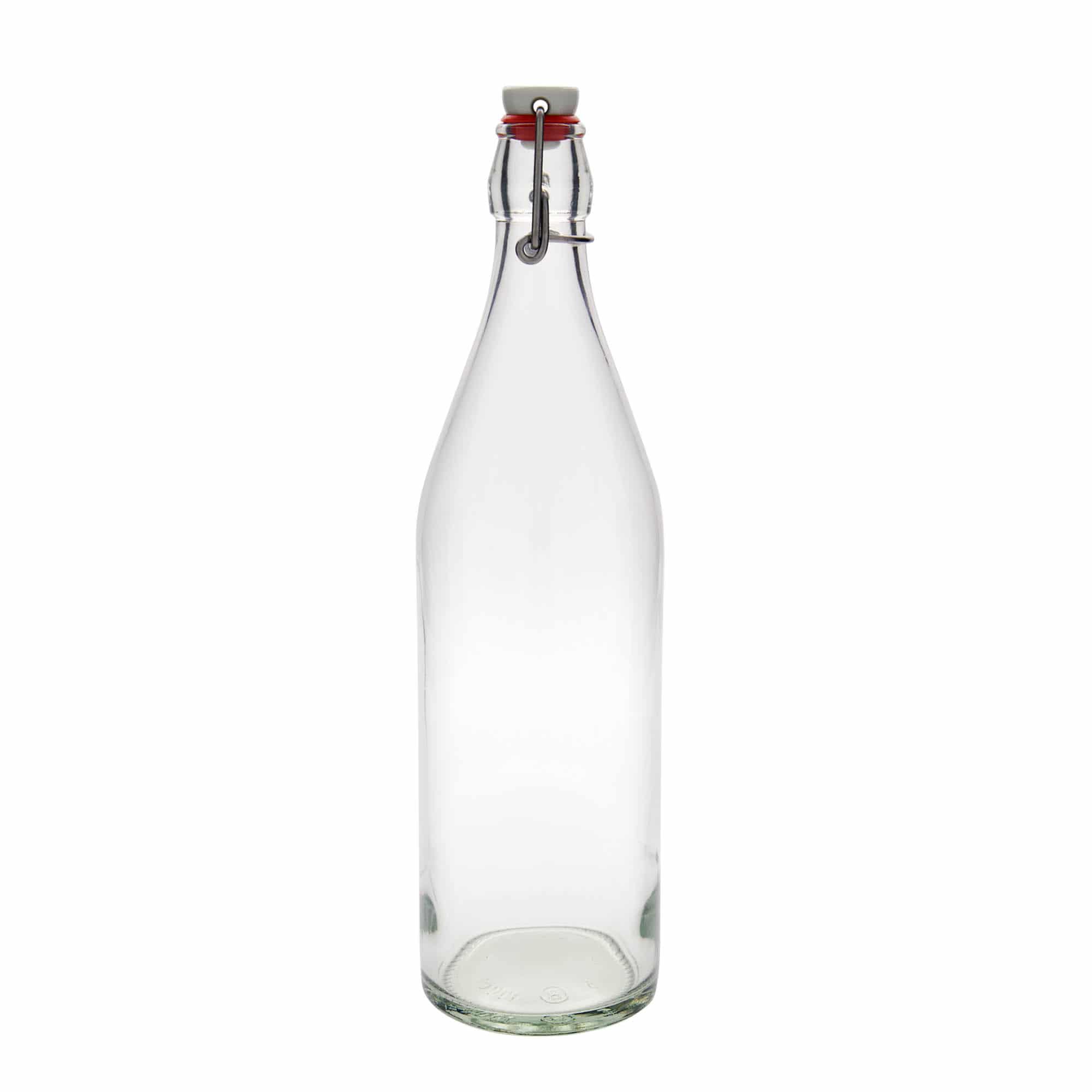 Glazen fles 'Giara', 1000 ml, monding: beugelsluiting