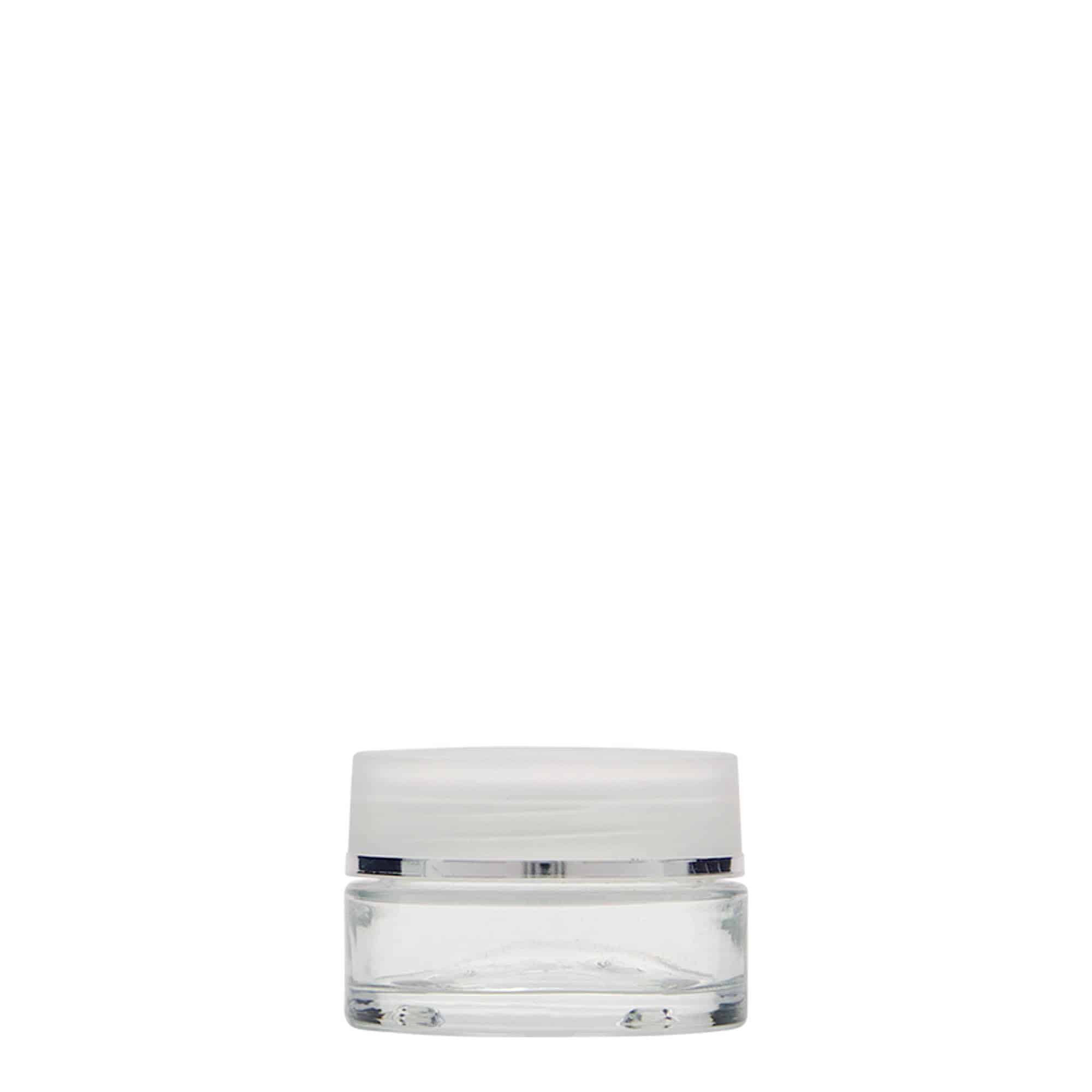 Potje 'Clear Edition', 15 ml, glas, monding: schroefsluiting