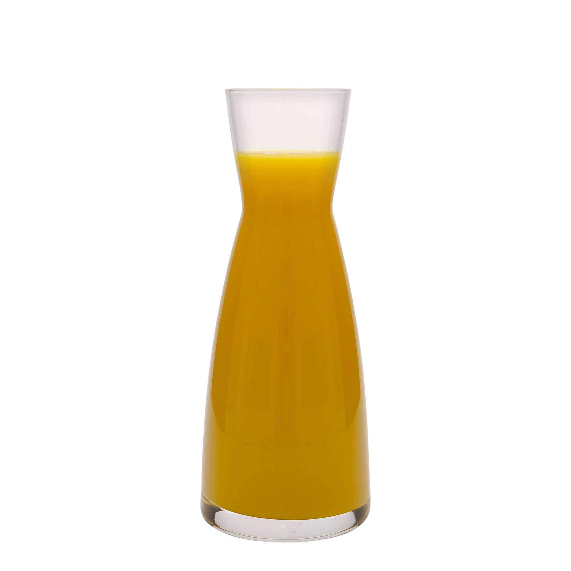 Carafe 1 000 ml 'Ypsilon', verre, bleu